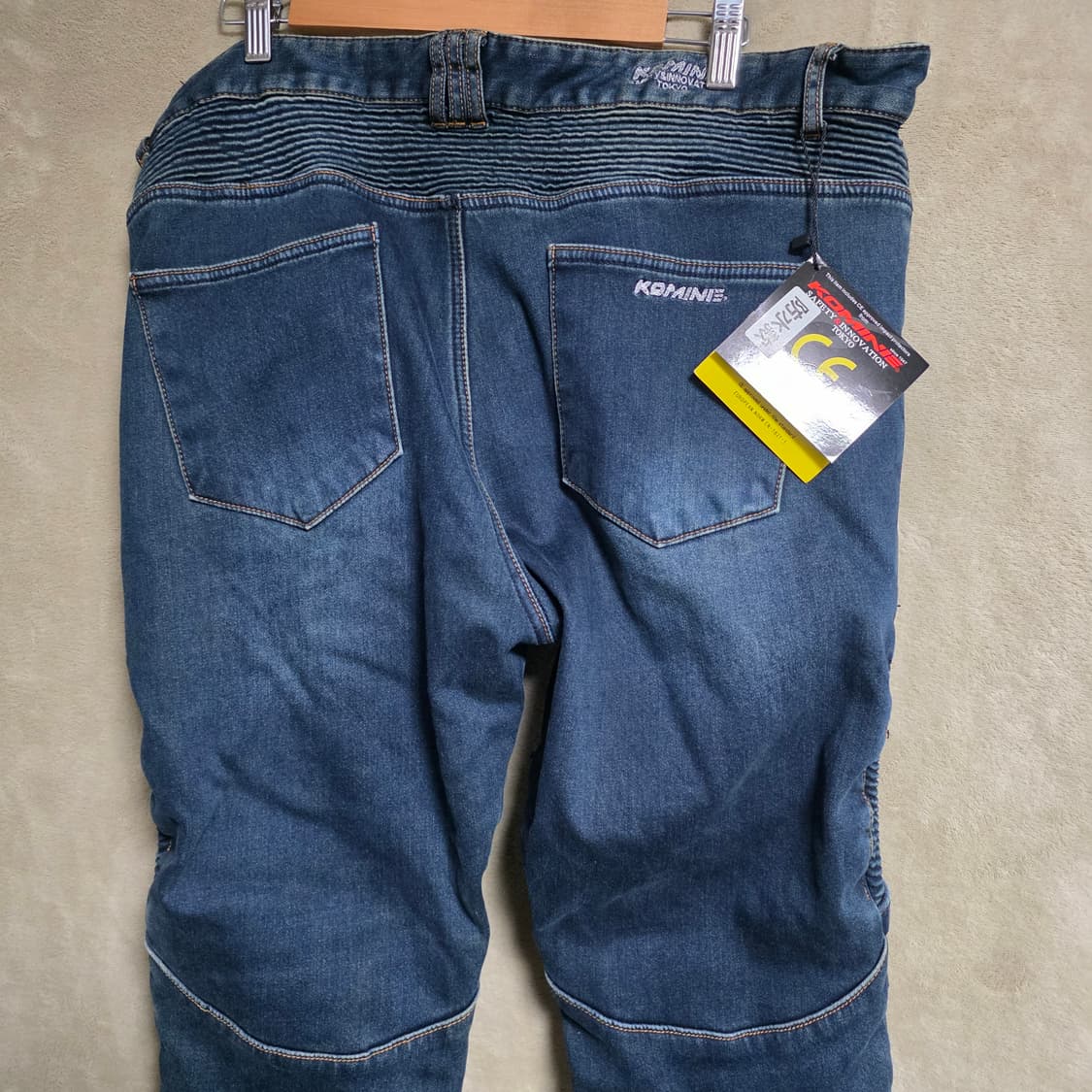 새상품!!바이크 보호대 청바지 바이커진 ♡코미네♡ 라이더 청바지 3XL 상품이미지9