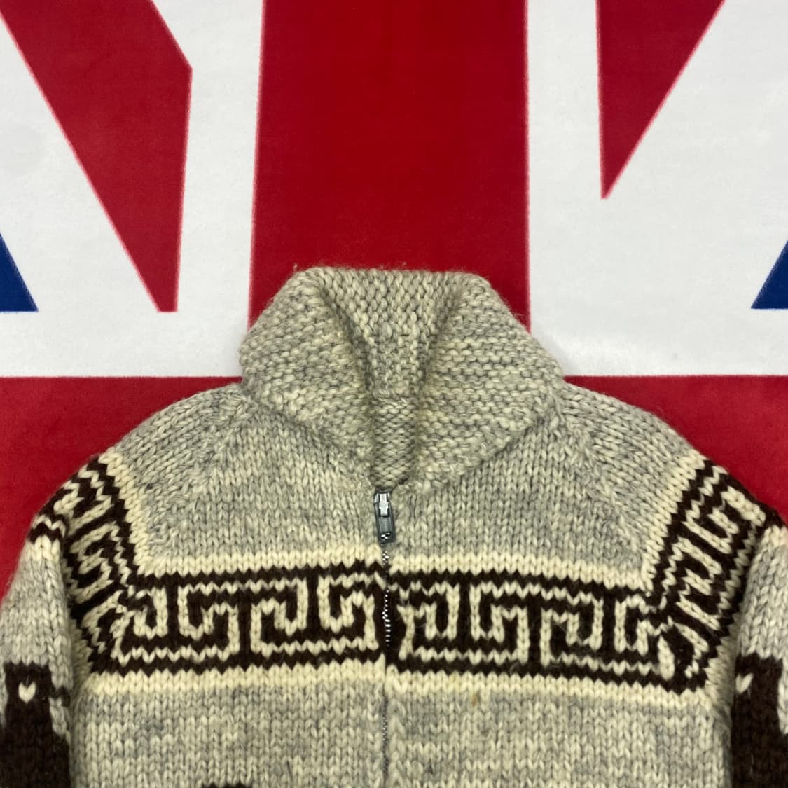 빈티지 헤비울 코위찬 실측 M-L  상품이미지3