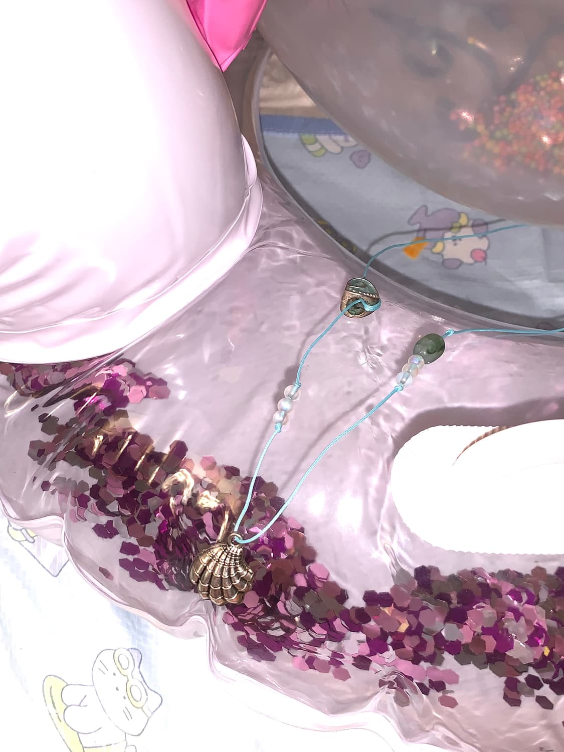 Shell of reverie 목걸이 ( 조개목걸이 여름목걸이원석목걸이) 상품이미지3