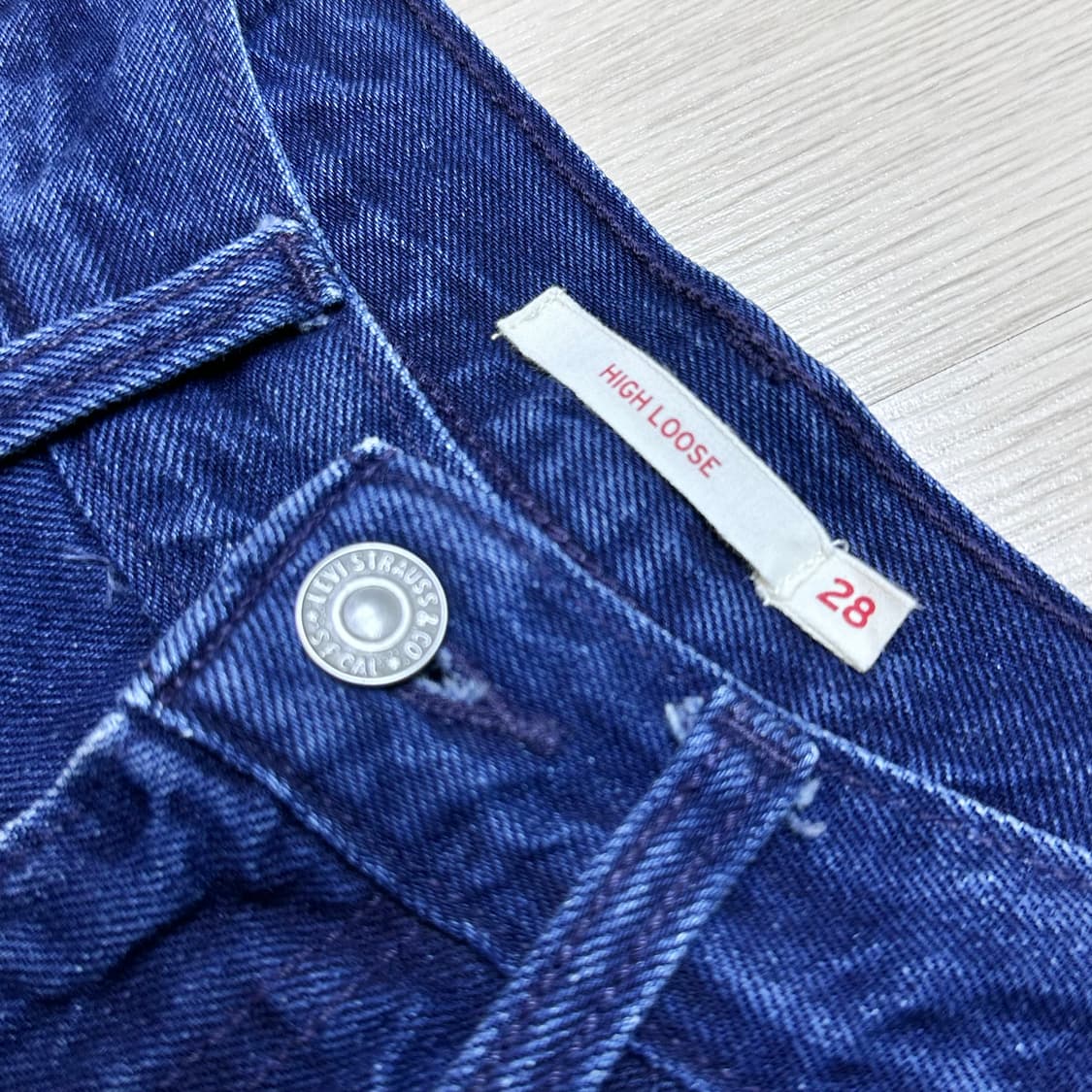 리바이스 빅E 하이루즈 진 상품이미지4