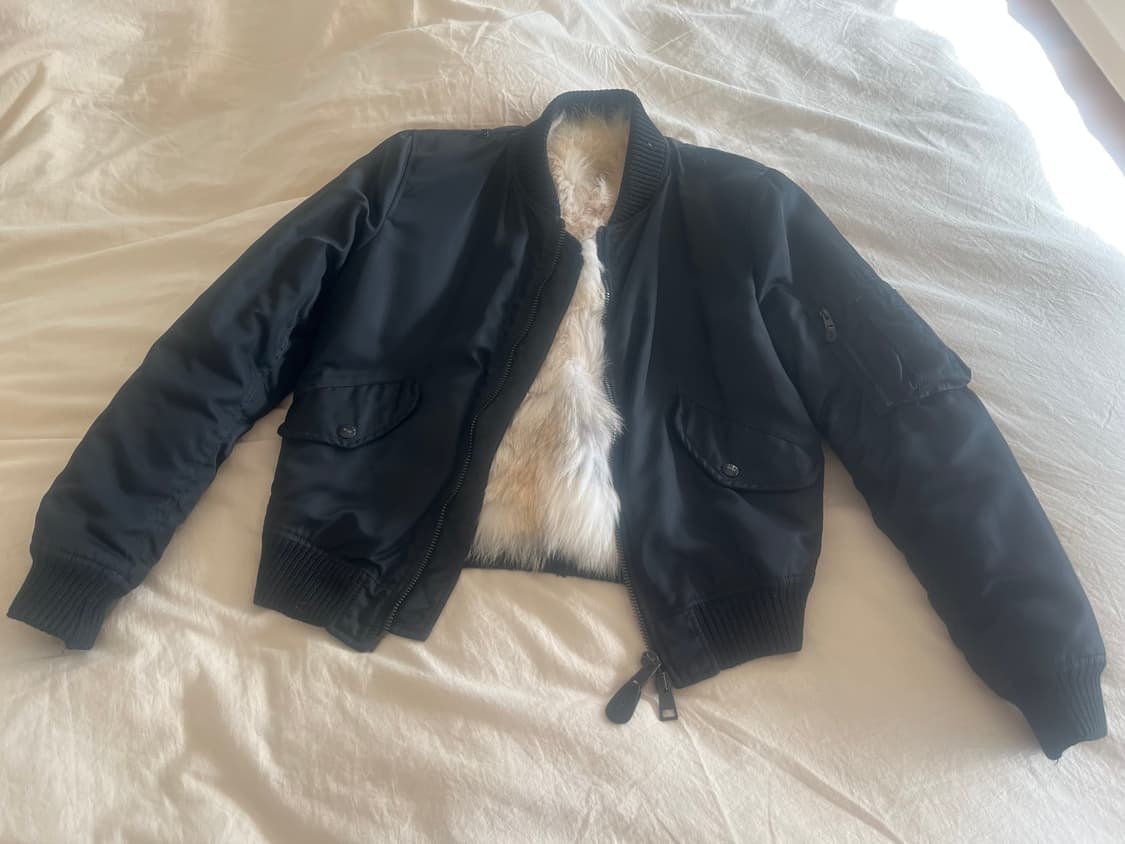 이태리 as65 래빗퍼 봄버점퍼 상품이미지1