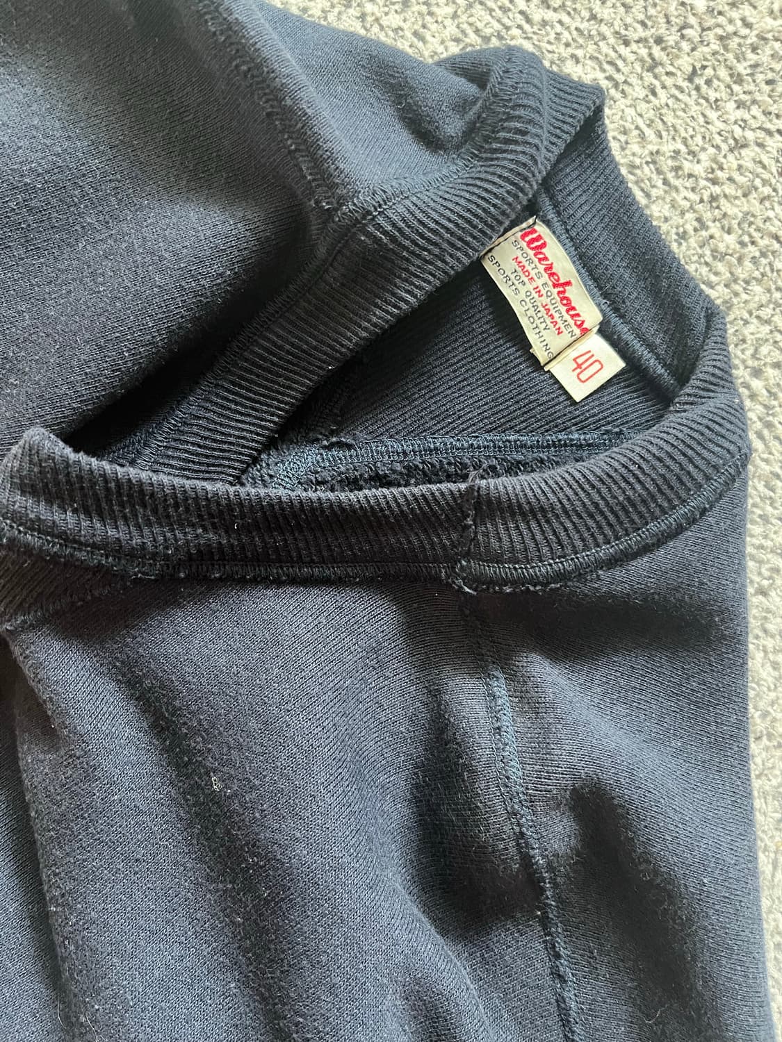 웨어하우스 Lot 401 W TURNER 네이비 40 상품이미지10