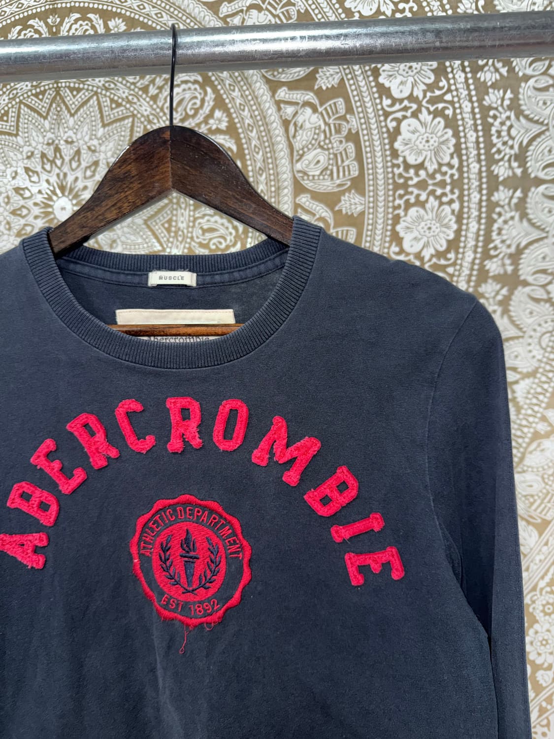 아베크롬비 머슬핏 자수 긴팔 롱슬리브  상품이미지4