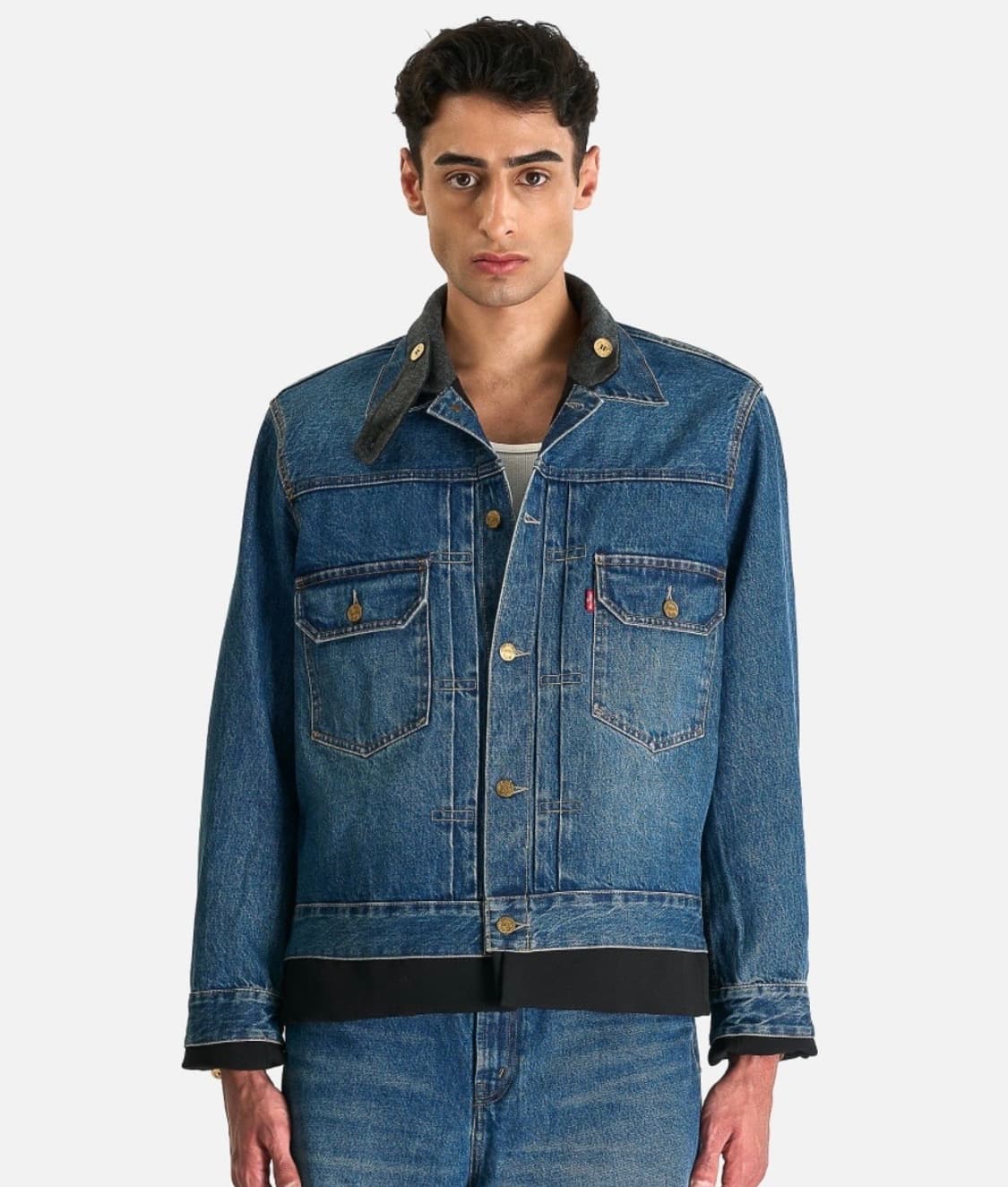 [4] 사카이 리바이스 트윌 블루종 상품이미지4