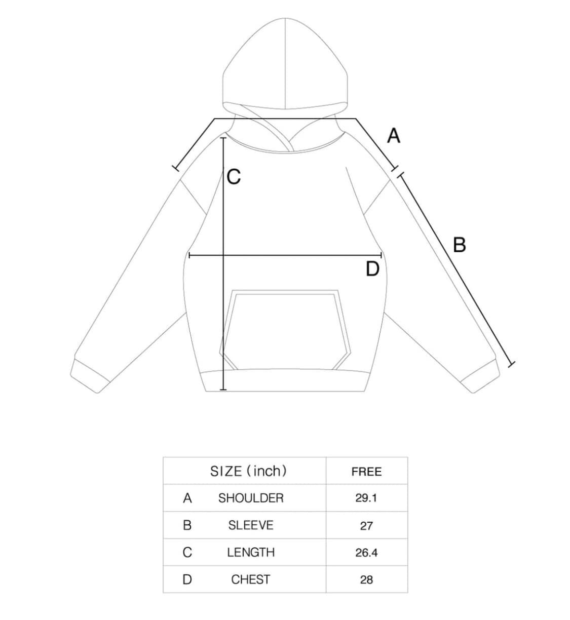 Vuja De 뷰자데 dvd 자수 후드 상품이미지3