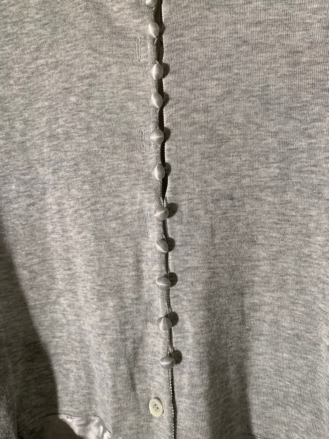 사카이 그레이 프릴 가디건 상품이미지4