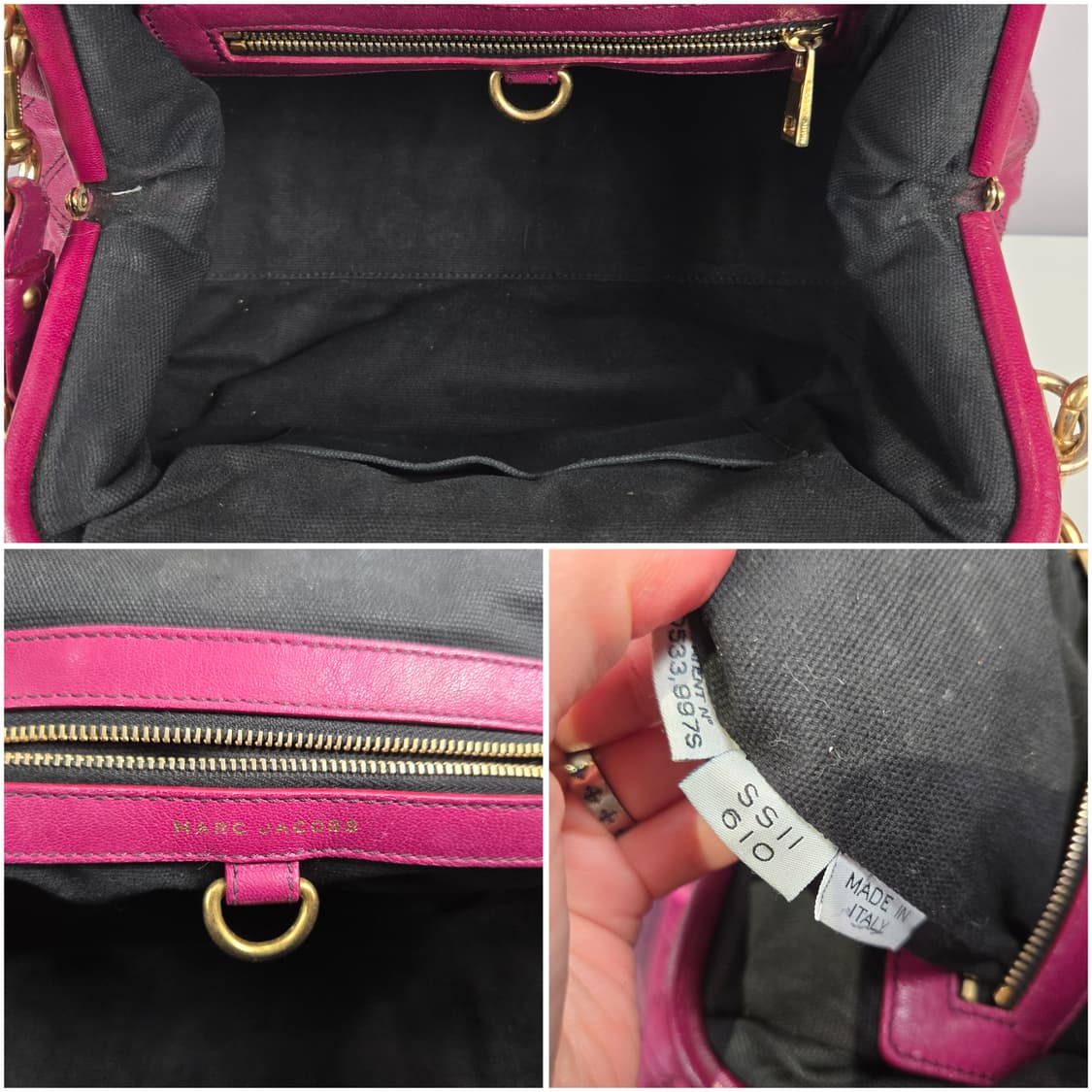 마크제이콥스 스탐백 미듐 퀼팅 체인 숄더백 가방 정품 마크 제이콥스 스탐 상품이미지10