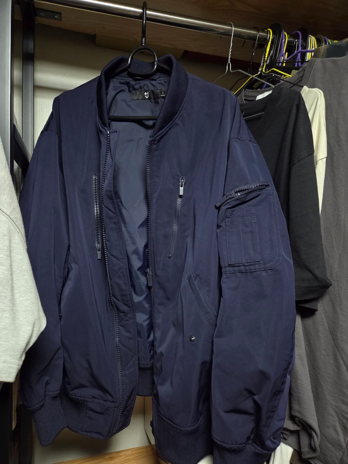 [L] 유니클로 질샌더 항공 자켓 J+ 상품이미지1