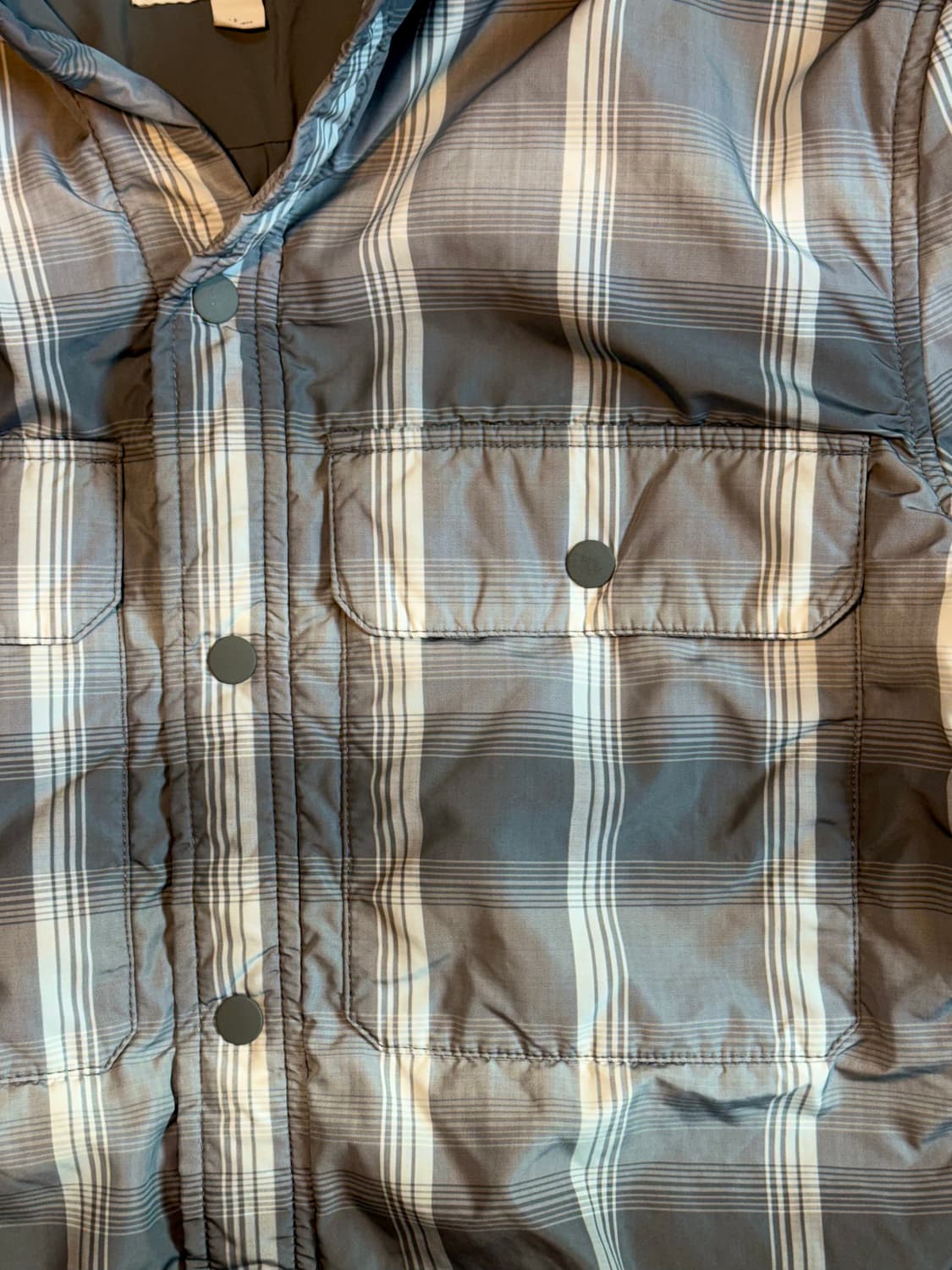 코스 패딩 셔츠 상품이미지3