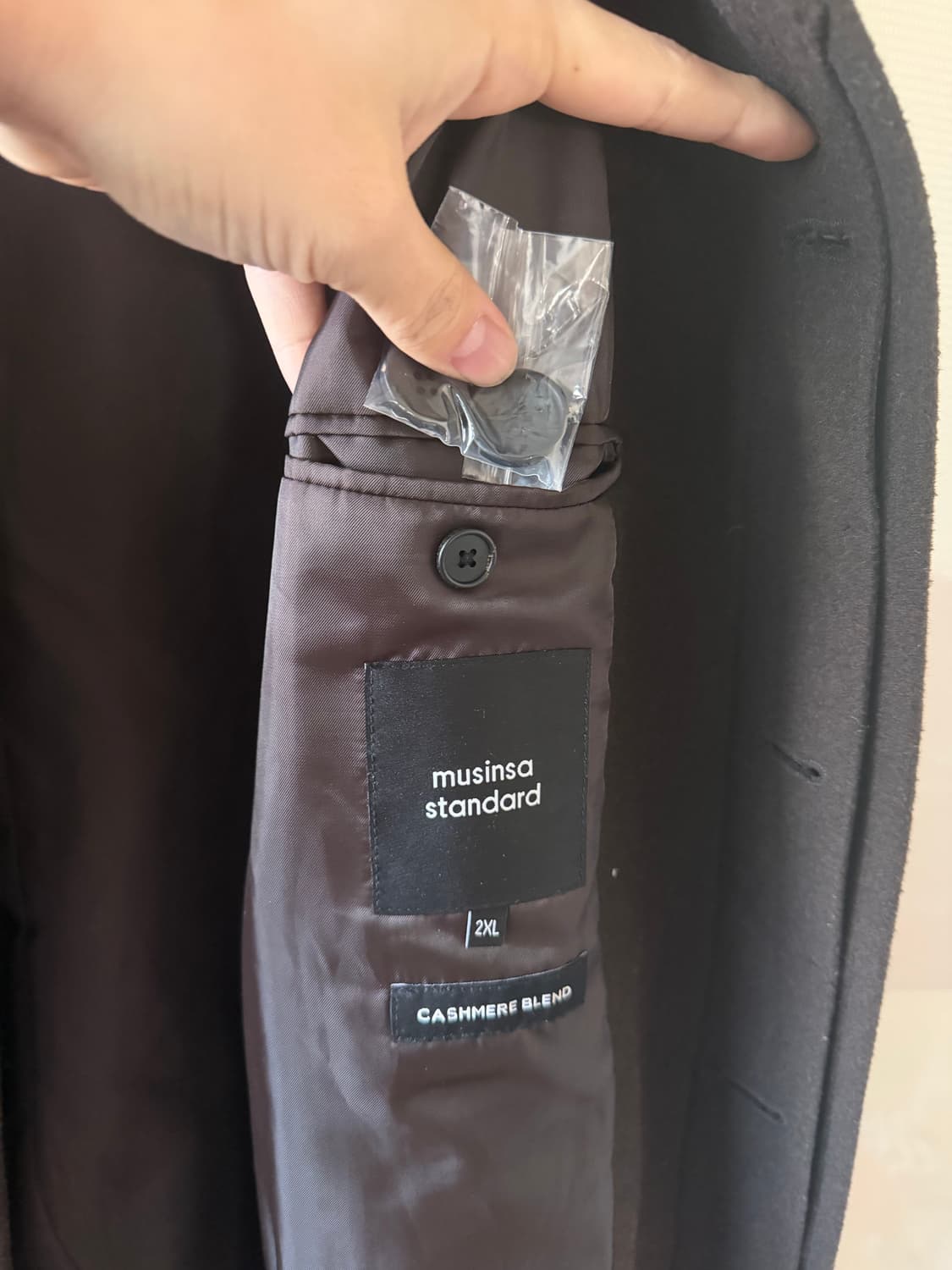 무신사스탠다드 캐시미어 블랜디드 발마칸 코트 상품이미지3