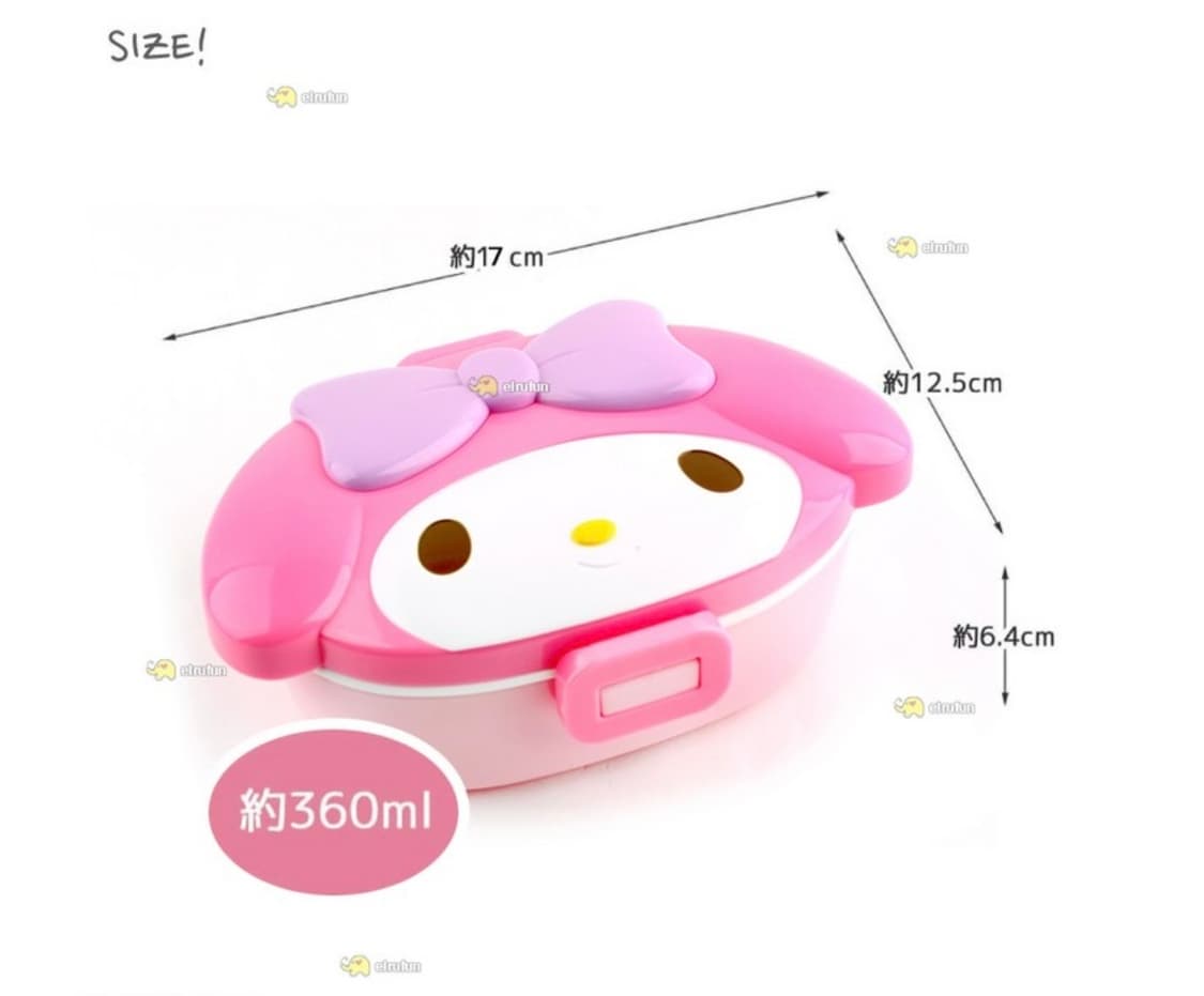 (정가 18750원) 산리오 마이멜로디 핑크 도시락 통 상품이미지6