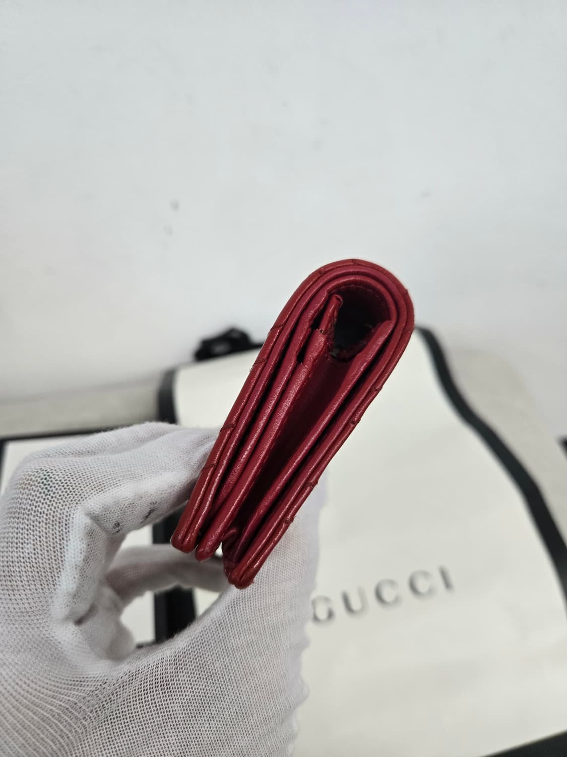 [보증서 정품] 구찌 마몬트 반지갑 상품이미지1