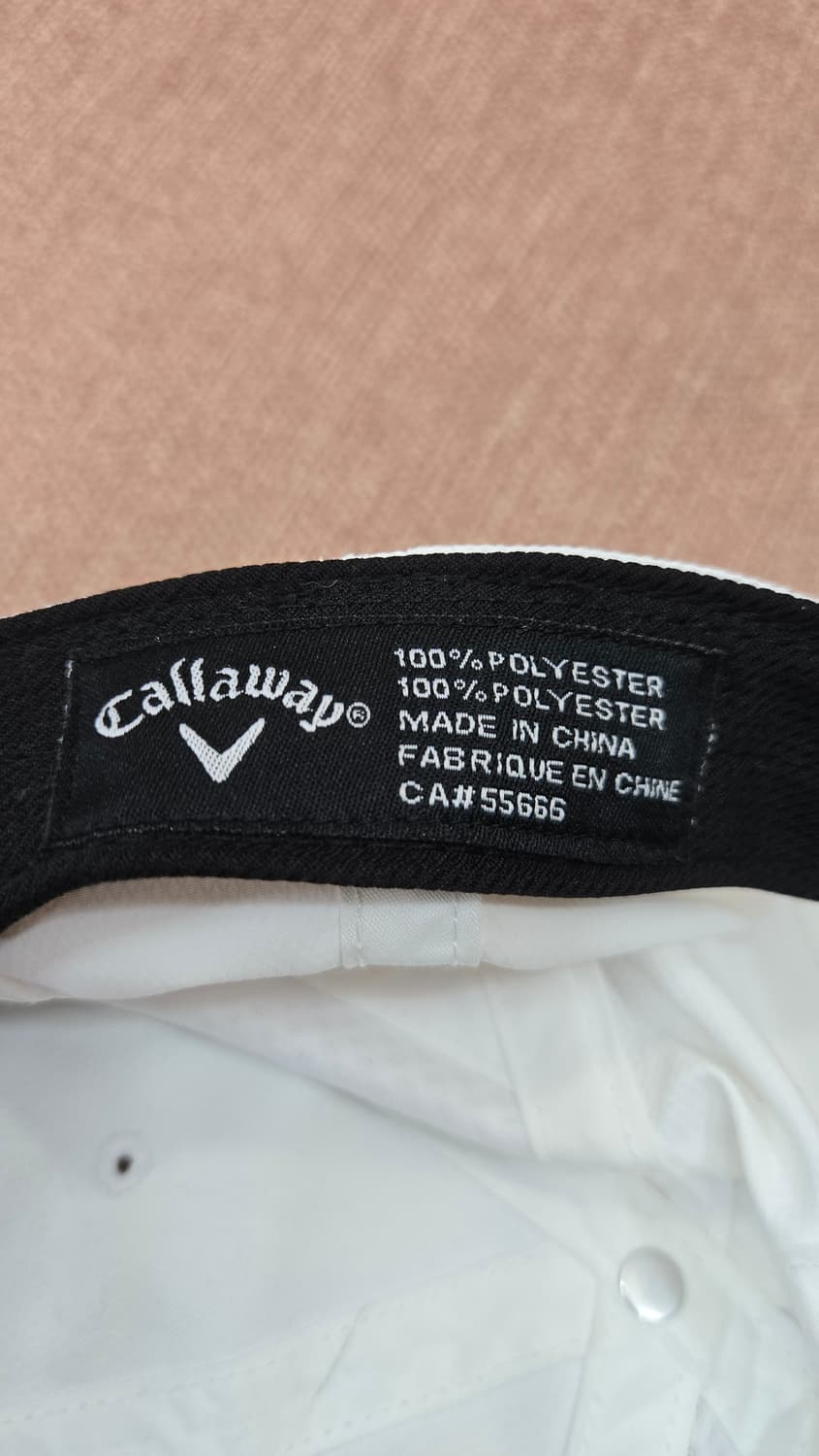 [정품] 캘러웨이 여성 골프 메쉬 볼캡 (화이트/퍼플) 상품이미지7