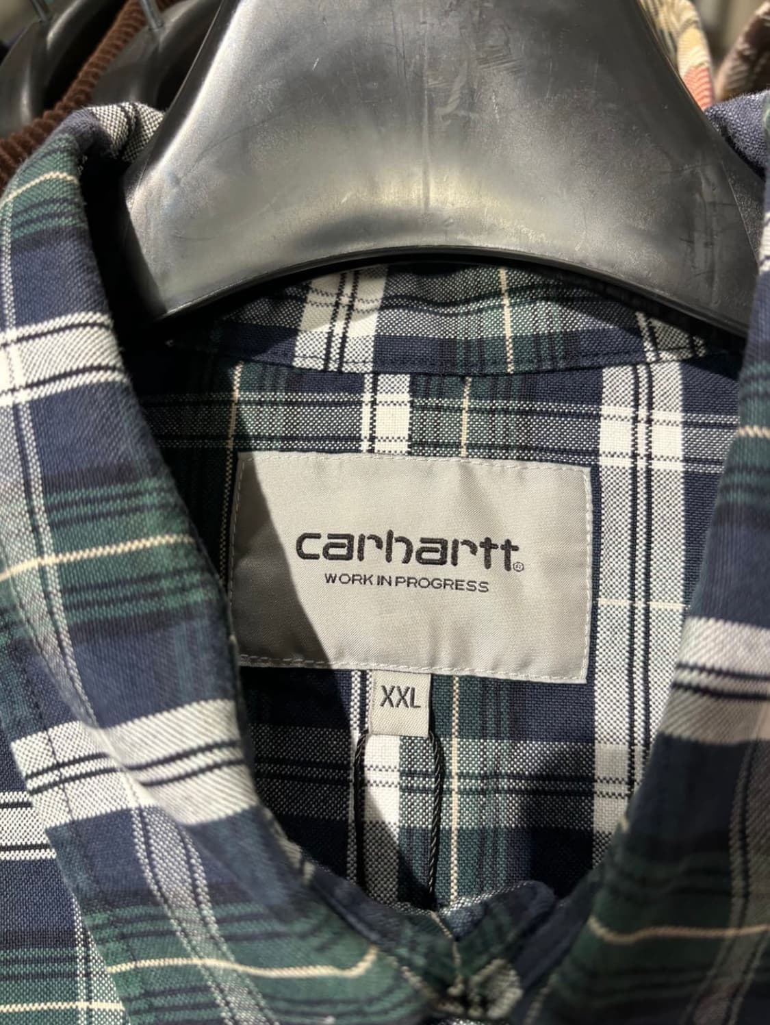 칼하트 체크 셔츠 상품이미지3