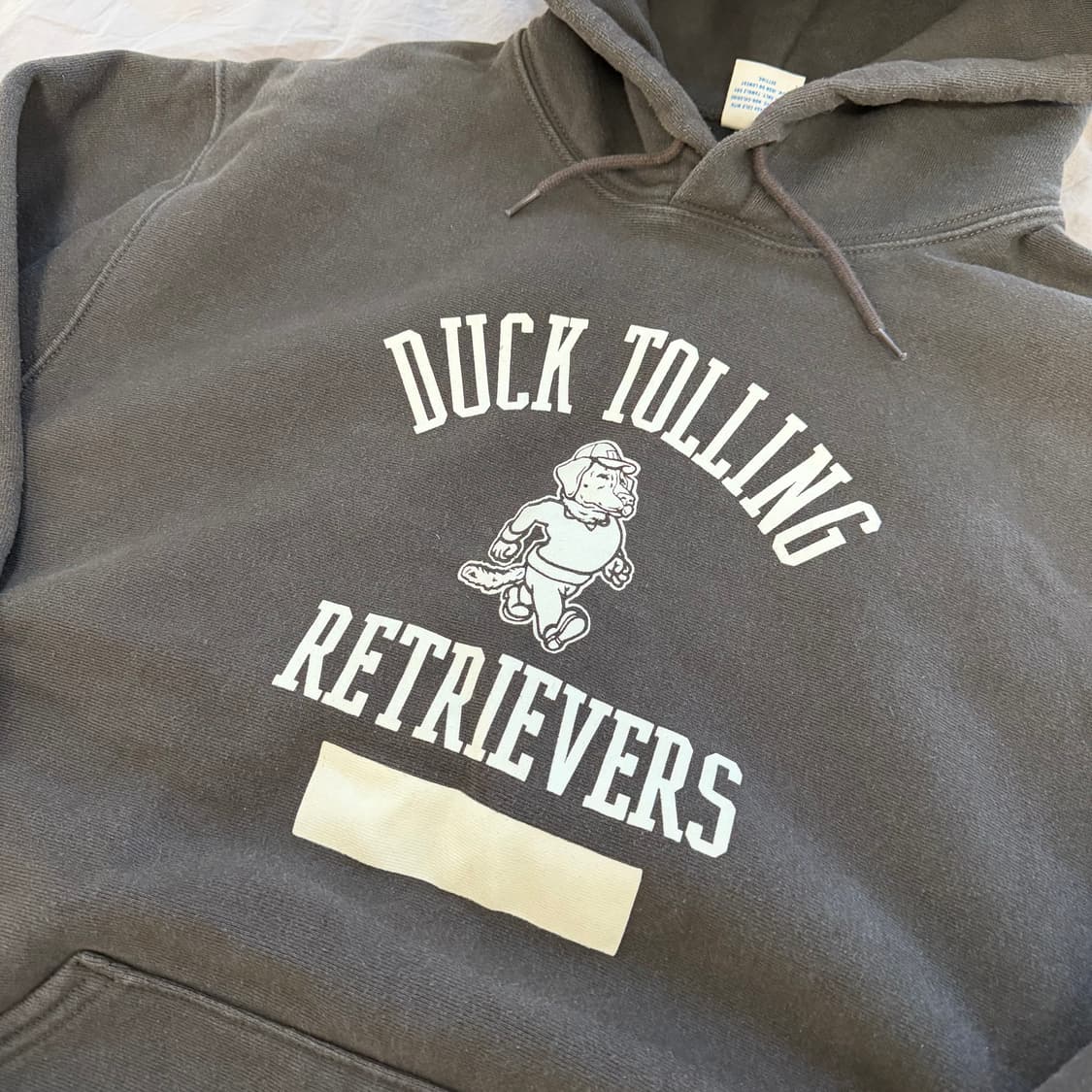 제이크루 헤리티지 14온즈 헤비 후드 브라운 덕 톨린 M 상품이미지5