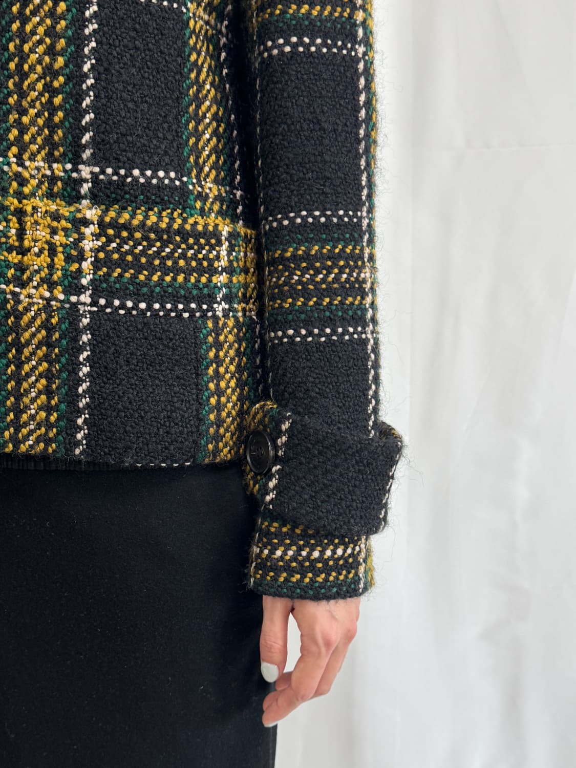 미스지 컬렉션 체크 자켓 상품이미지9