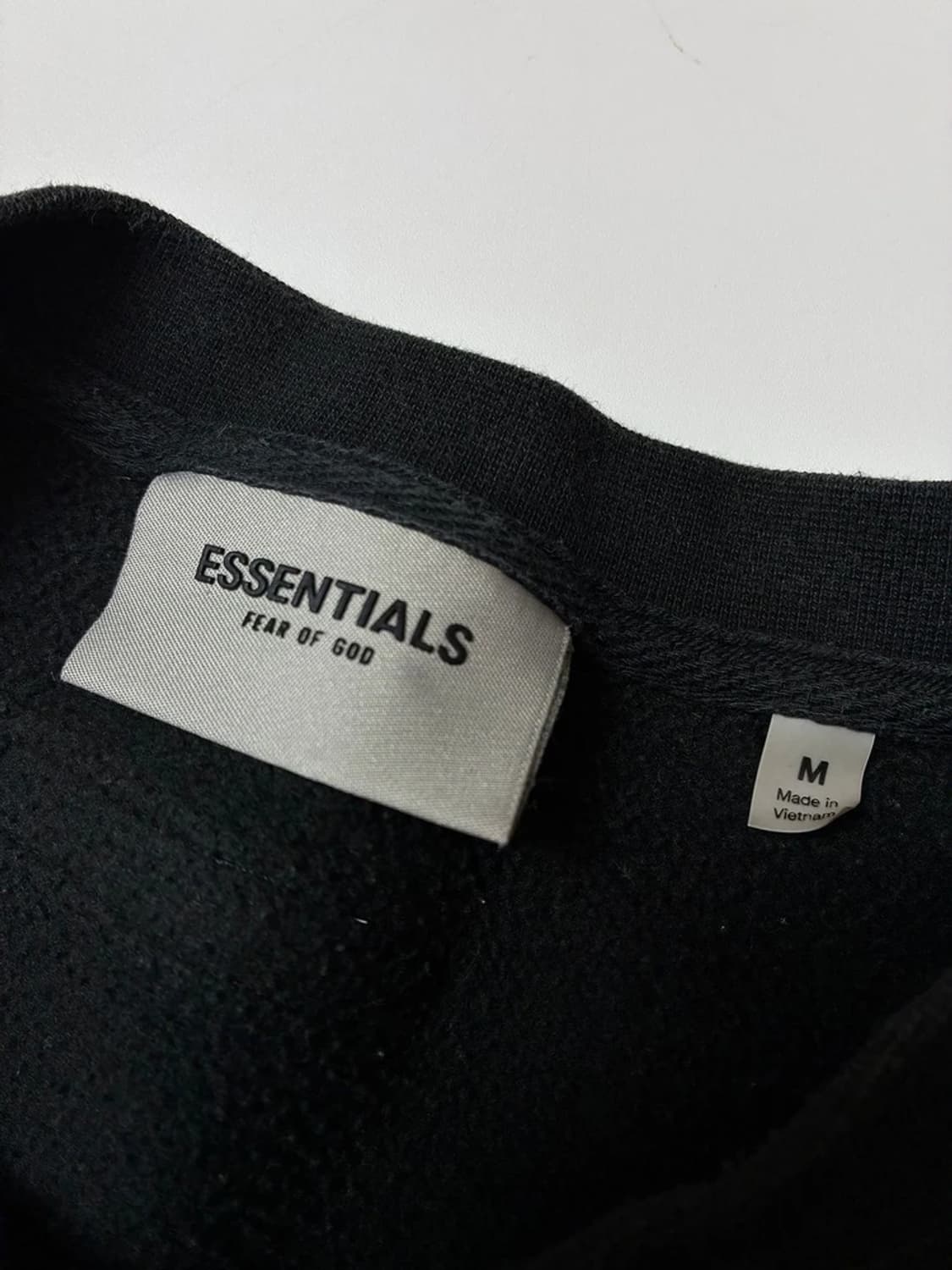 에센셜 피어오브갓 로고 시그니처 오버 맨투맨 PN8441 상품이미지8