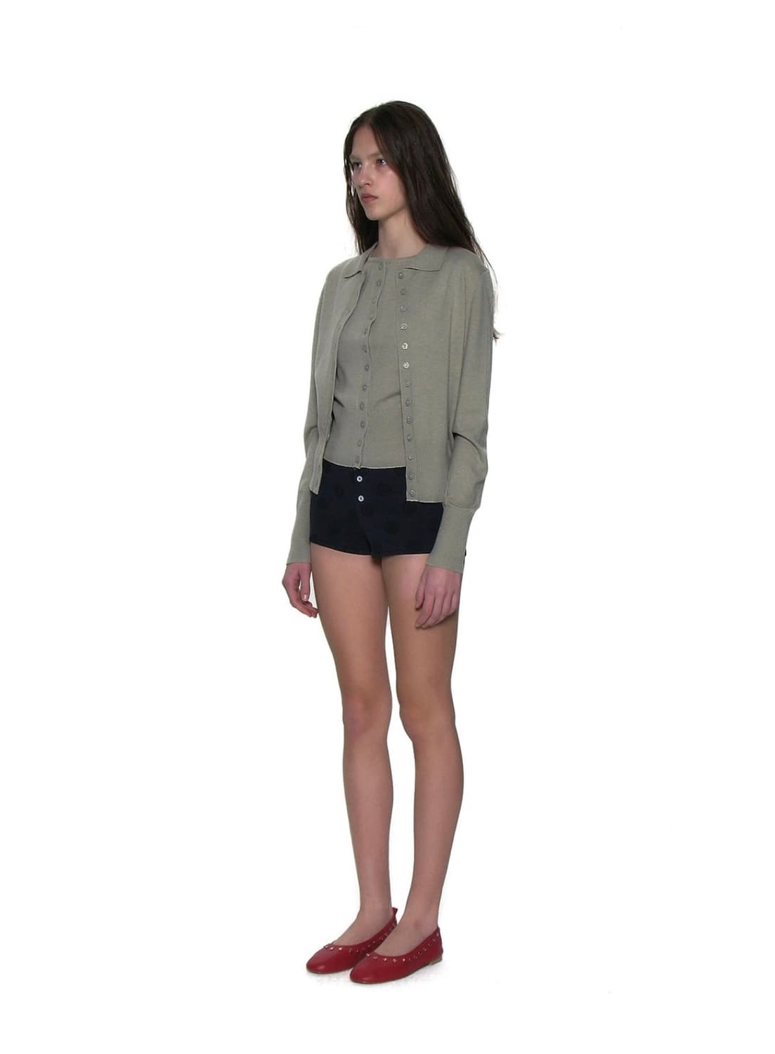 파르티멘토우먼 MIX DOT PRINTED SHORTS 상품이미지6