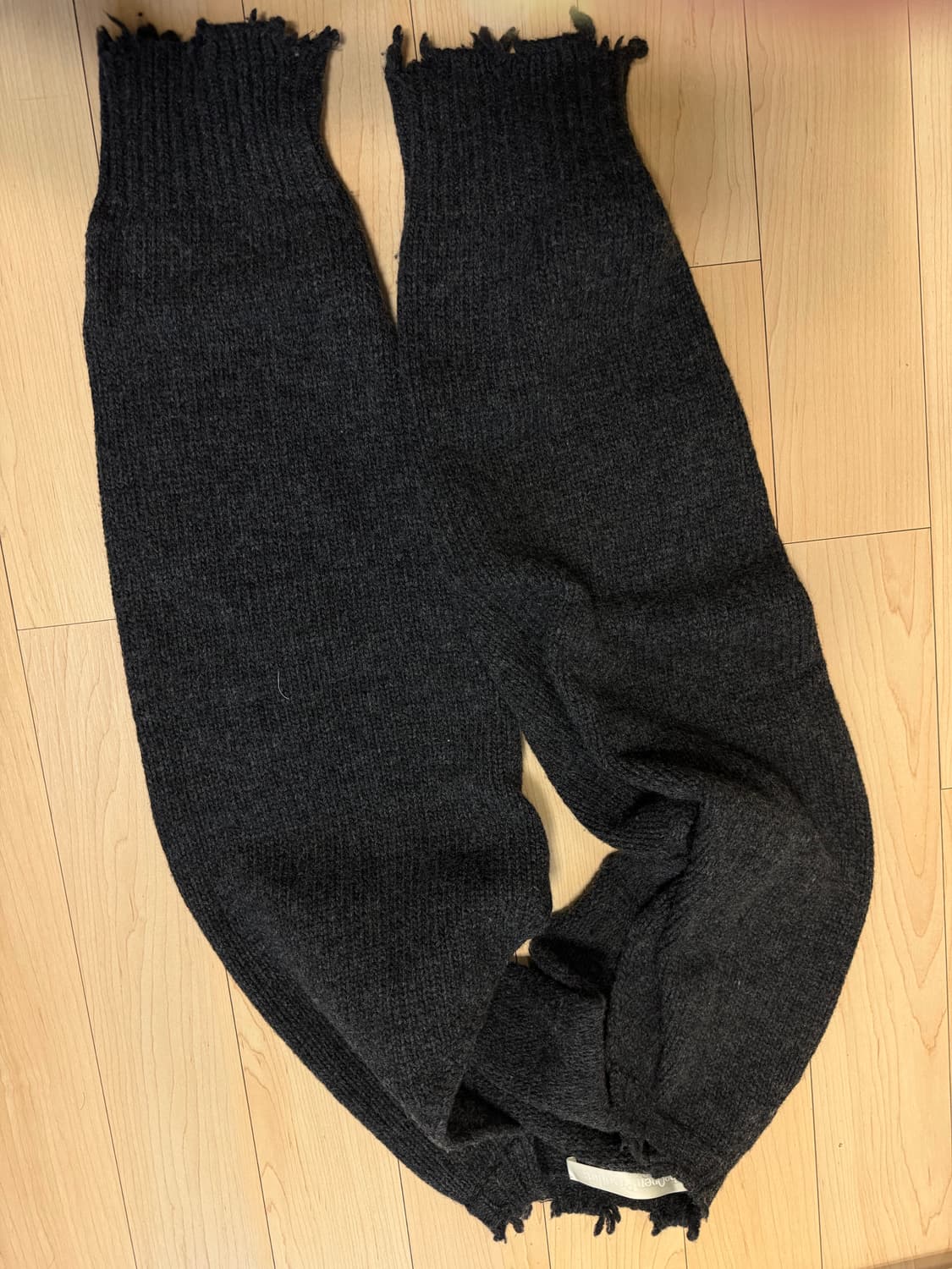 더오픈프로덕트 니트 볼레로 차콜 상품이미지3