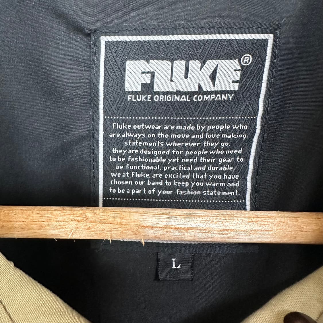   FLUKE 남자 똑딱이 면100% 간절기 자켓 100 L 상품이미지10