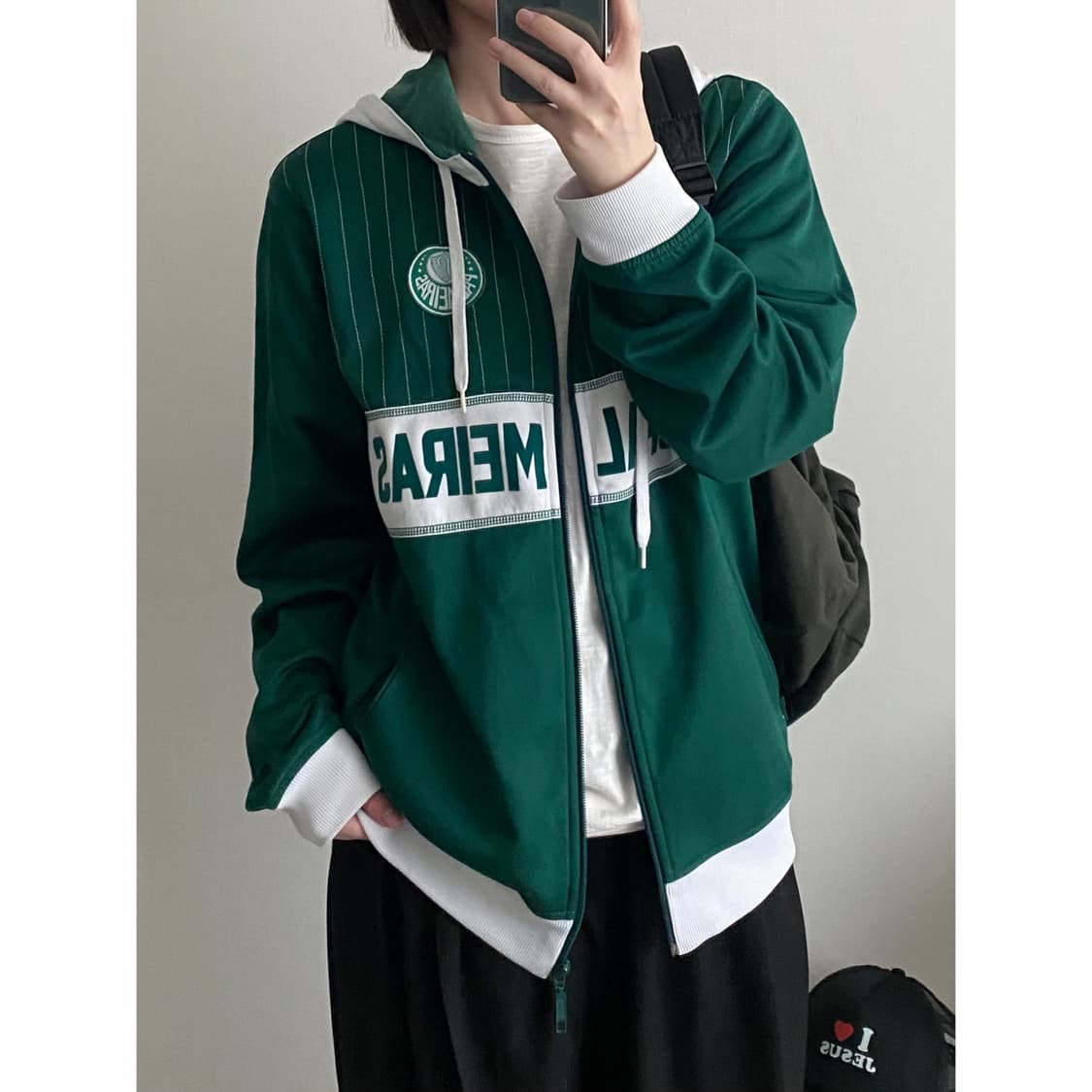 아디다스 팔메이라스 져지 후드집업 상품이미지2