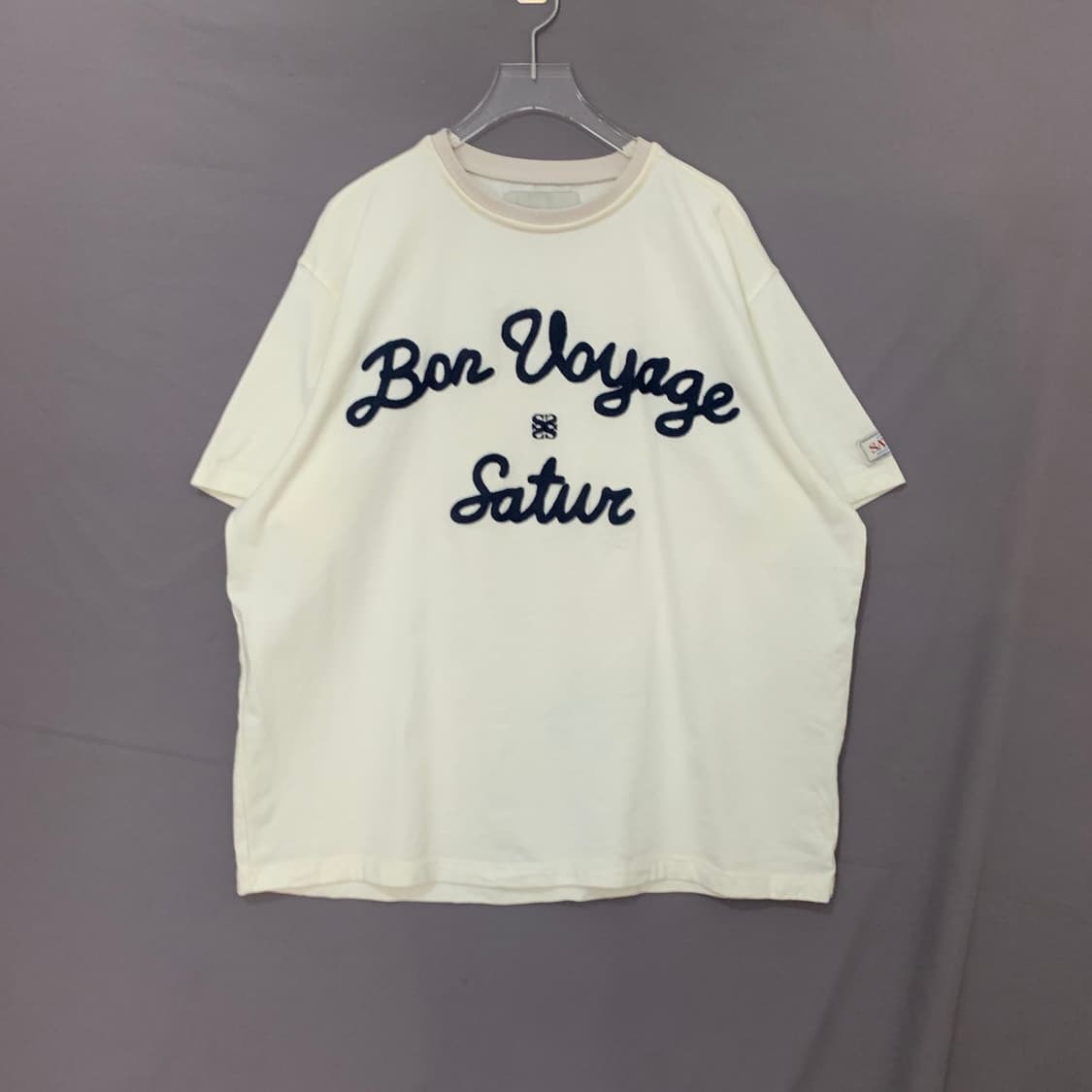 XL SATUR 세터 보야지 시그니처 로고 반팔티 상품이미지1