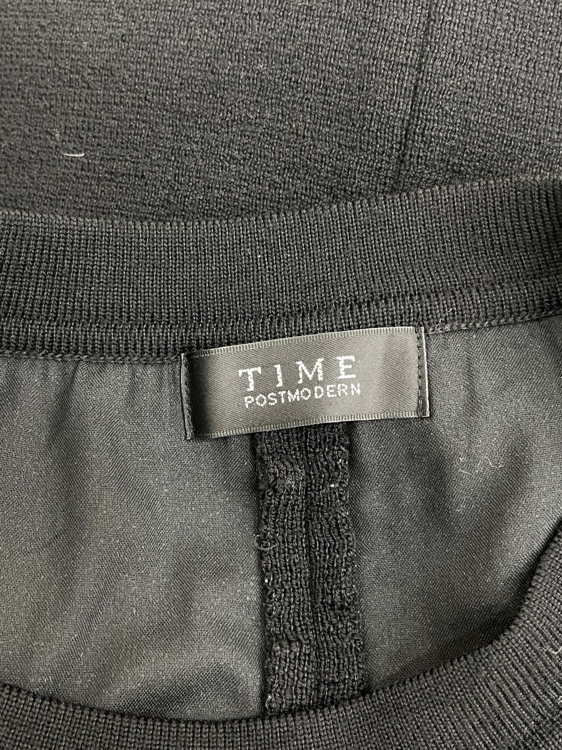 타임 블랙 니트 원피스 상품이미지8