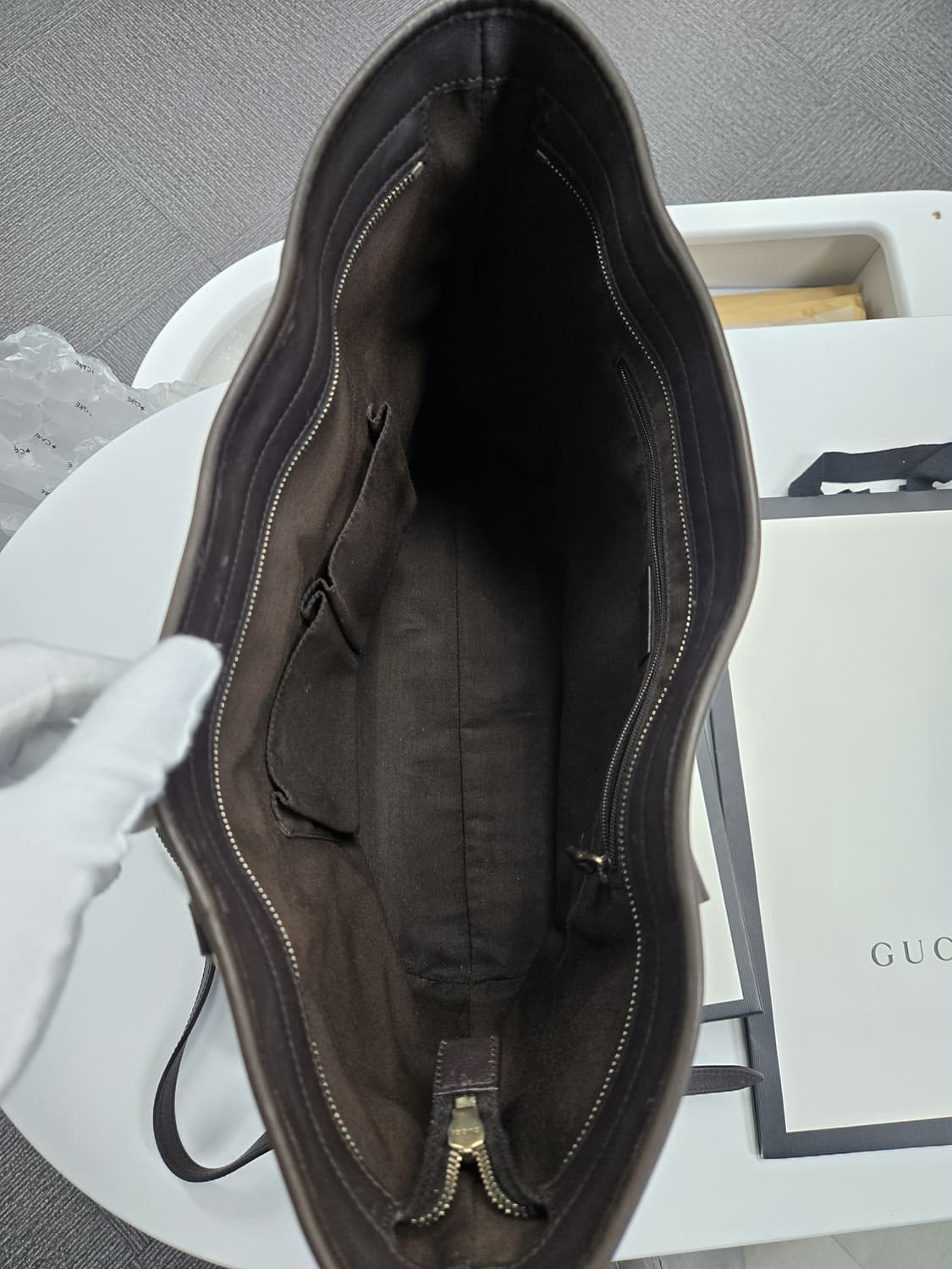 [A급컨디션]구찌 시그니처 토트 숄더백 상품이미지6