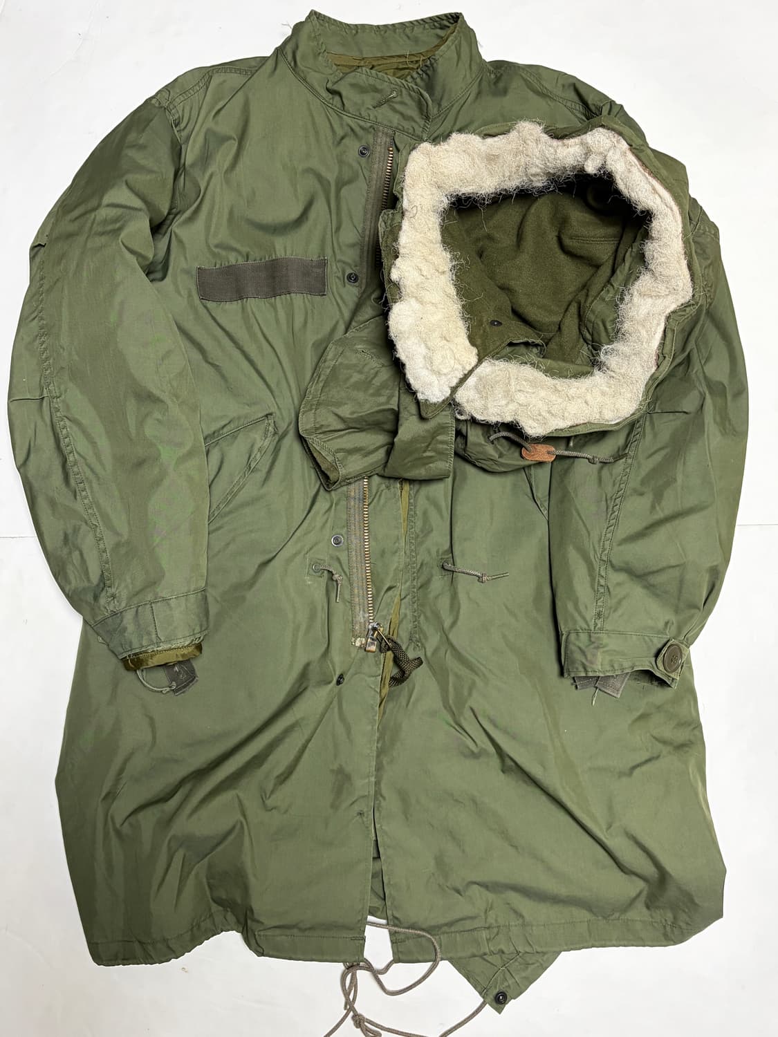 [M]OG M65 gen3 피쉬테일 황동지퍼 라이너 모자 풀 구성 상품이미지1