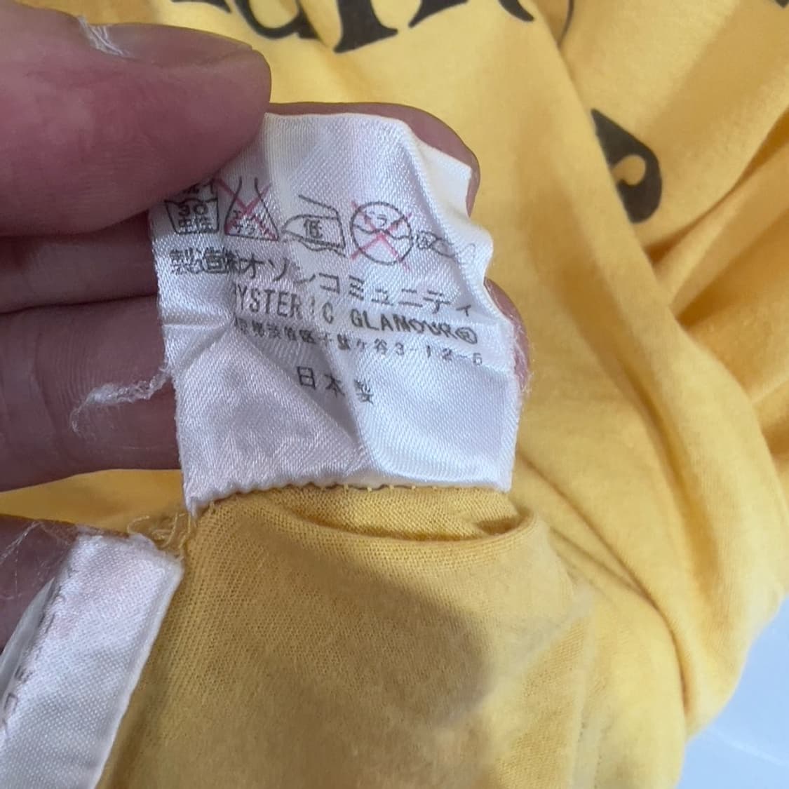 히스테릭글래머 프린팅 반팔티 상품이미지7