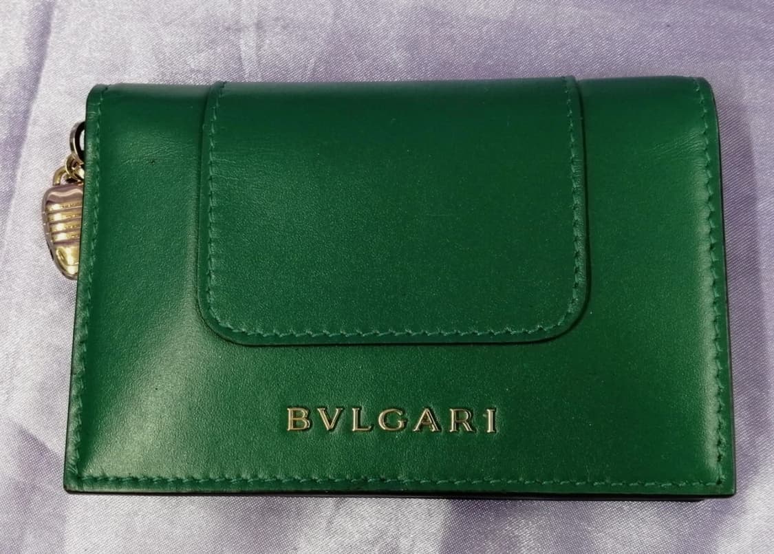 [정품] 불가리 세르펜티 포에버 그린 레더 카드지갑 (풀구성품) 상품이미지3