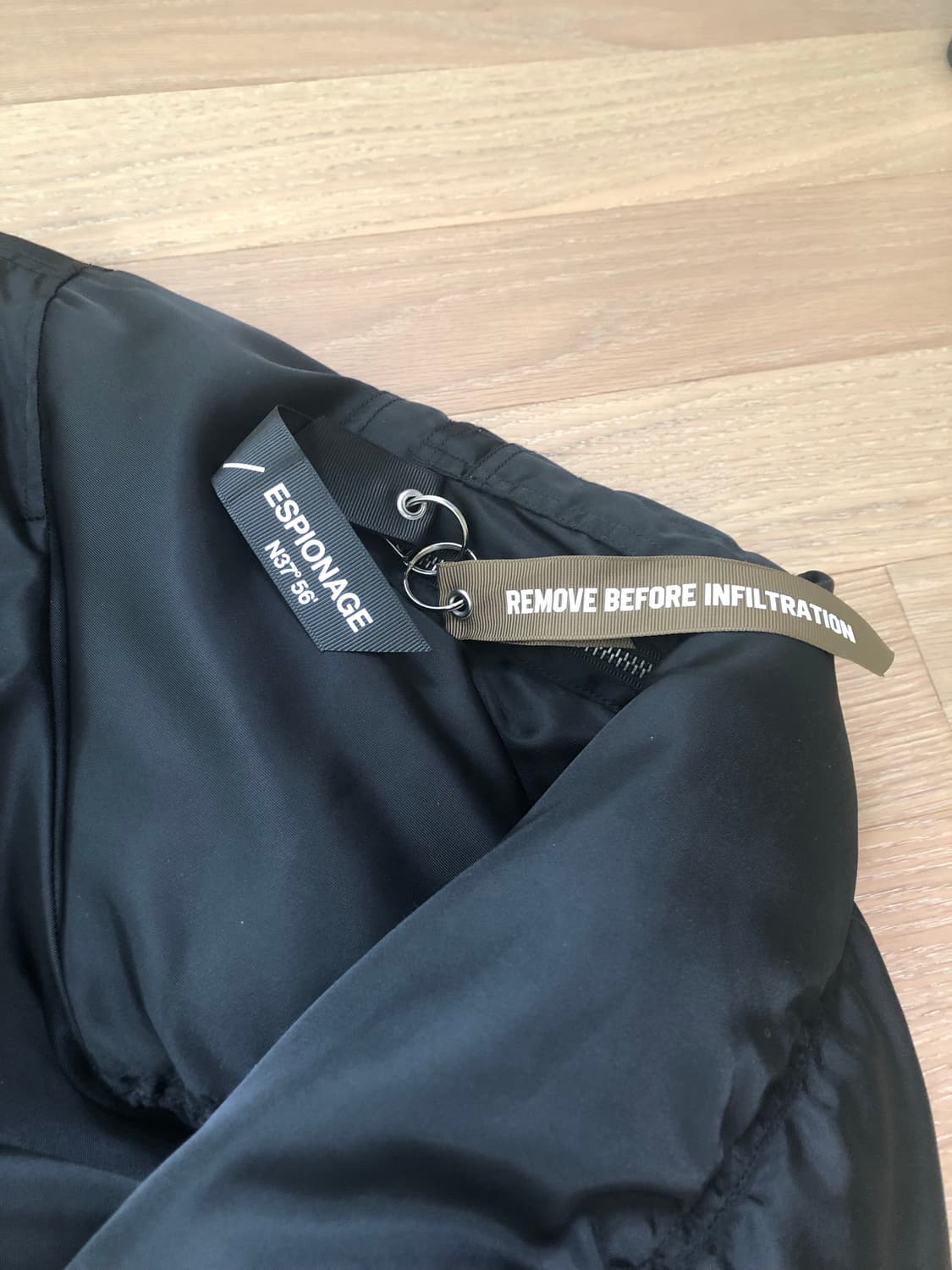 에스피오나지 엘레쎄 ma1 블랙 L 상품이미지2