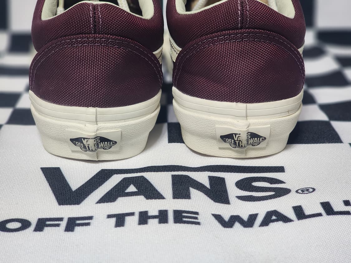 반스 올드스쿨 코듀라 버건디 225 상품이미지7