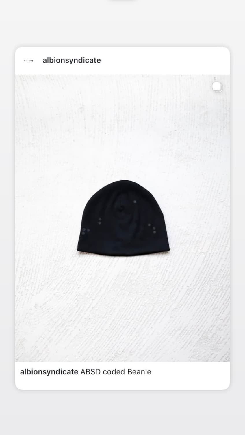 Albion Syndicate ABSD CODED BEANIE  상품이미지3