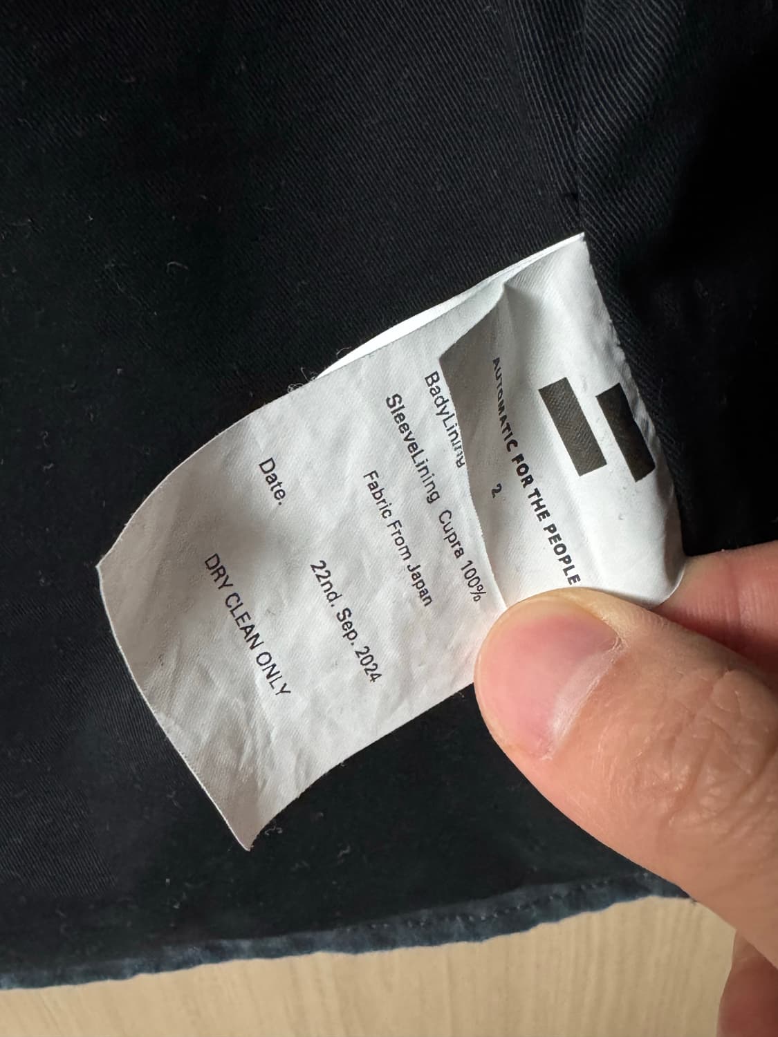 (2) 오토매틱포더피플 A2 DECK JACKET 상품이미지4