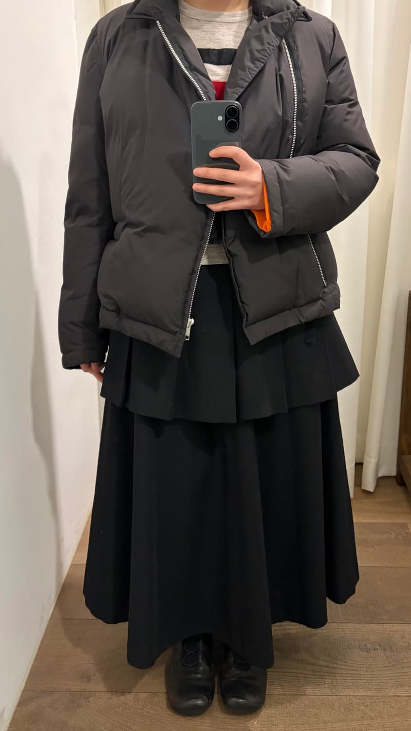 Oblique Wrap Down Padding 상품이미지2