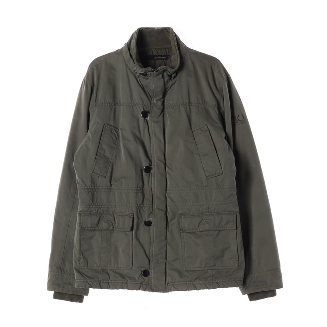 캘빈클라인 진 카키 퀼팅 필드 자켓 XL 상품이미지1