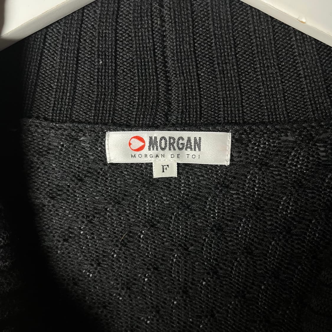 [Morgan] 모르간 크롭 펀칭 볼레로 상품이미지4