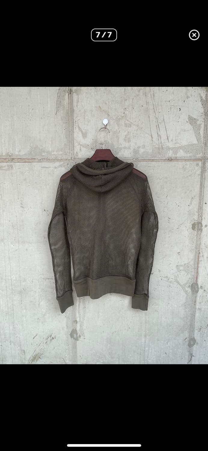 Vtg see through hooded zip up 상품이미지4