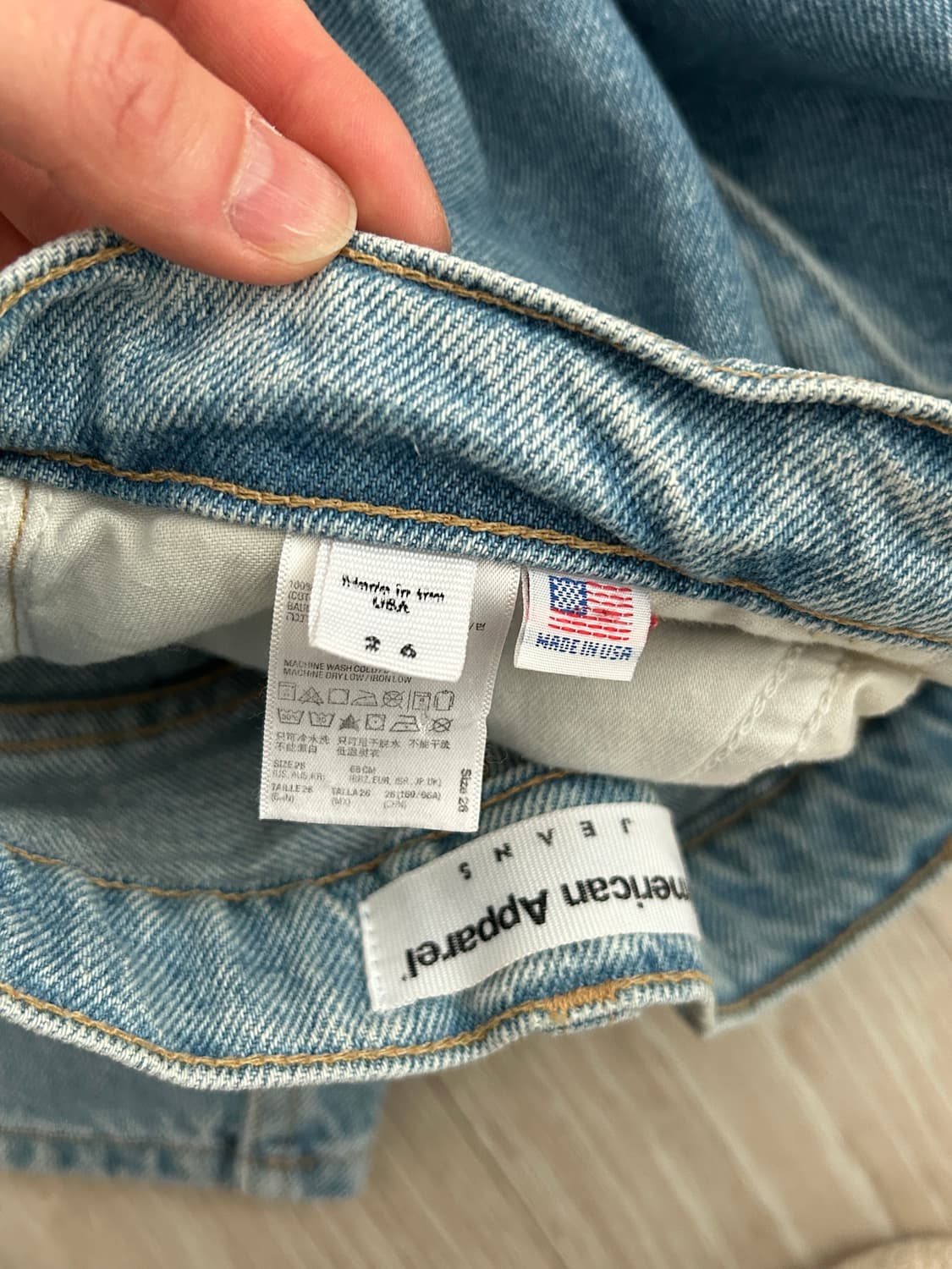 American Apparel 청바지 상품이미지3