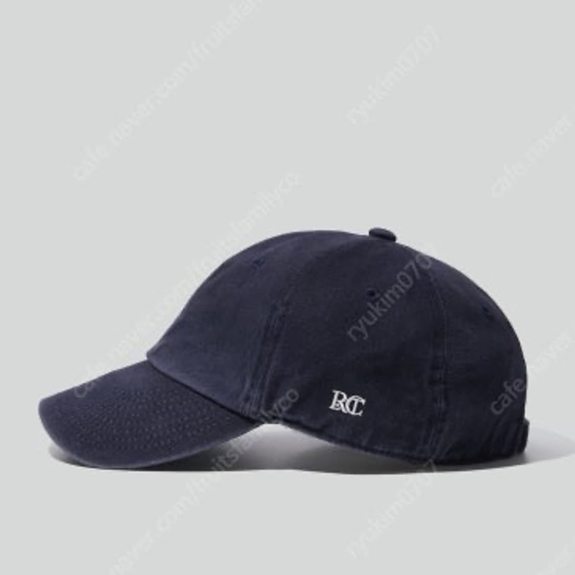  렉토 RC 로고 빈티지 워싱 볼캡 빈티지 네이비 상품이미지1