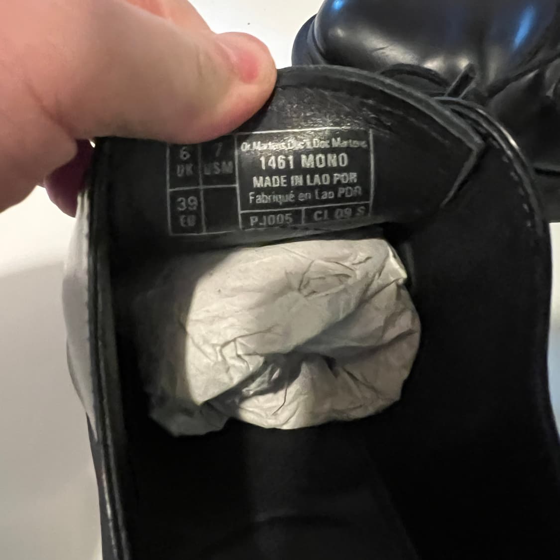 닥터마틴 1461 모노 더비 슈즈 상품이미지6