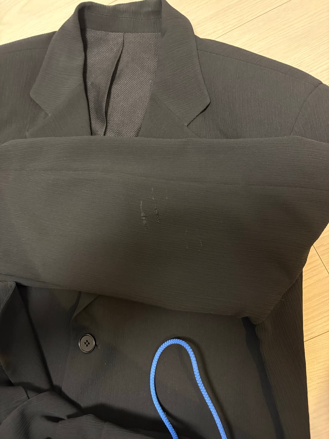 빈티지 플리츠 블레이저 100사이즈 상품이미지3