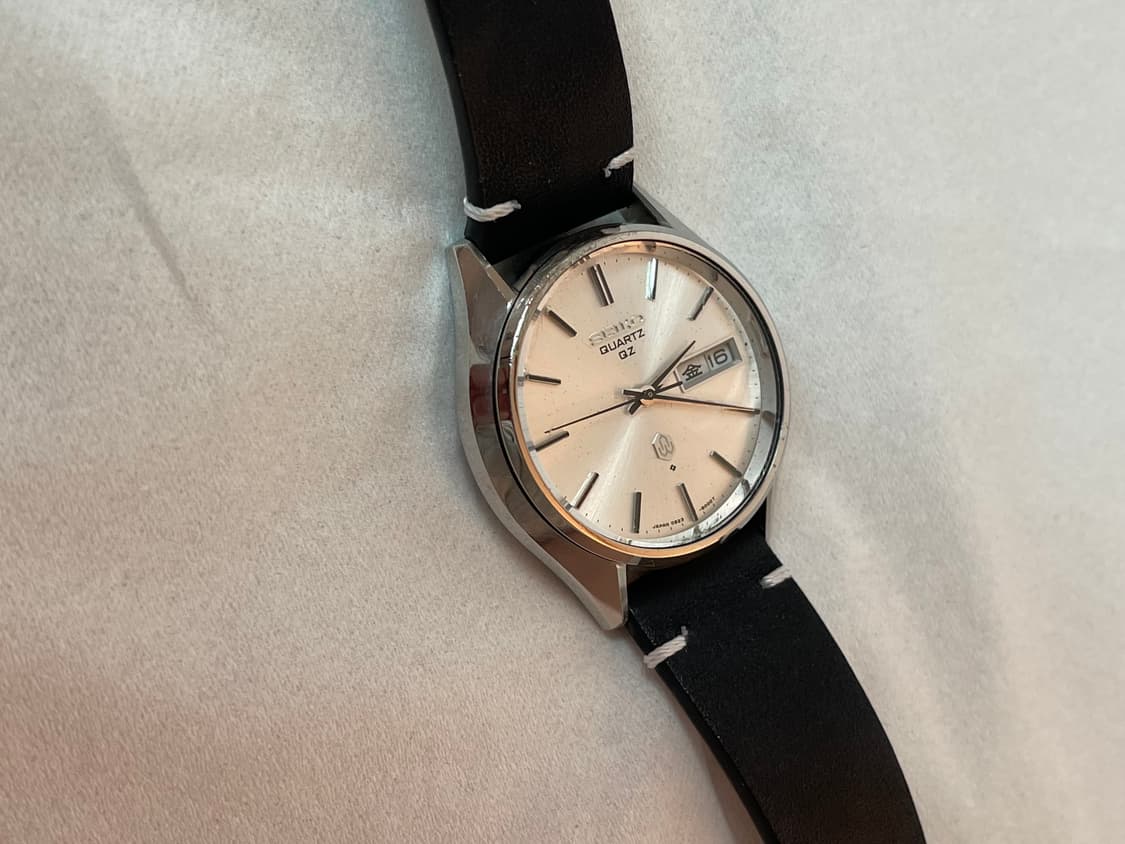 세이코 빈티지 0923-8000 36mm 쿼츠 시계 상품이미지4