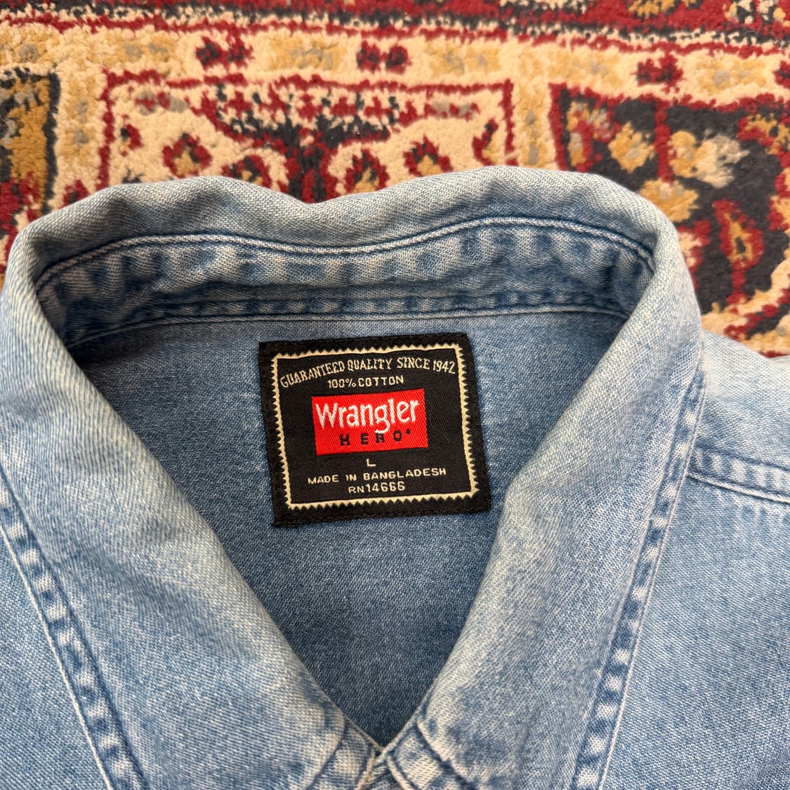 랭글러 데님셔츠 [ 105 ] 상품이미지5
