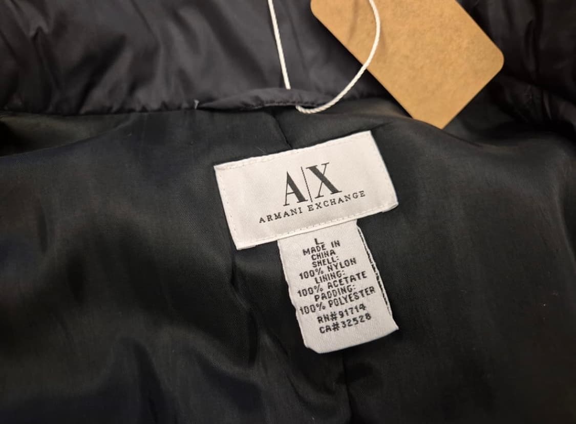 00‘s 알마니익스체인지 써모라이트 롱점퍼 상품이미지8