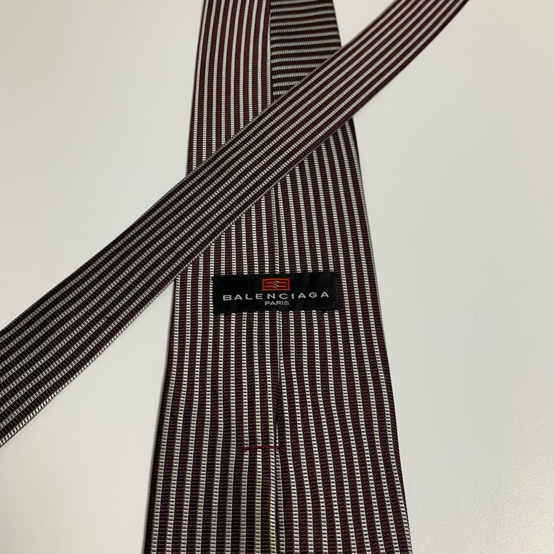 발렌시아가(BALENCIAGA) 스트라이프 100실크 명품넥타이 A+ 상품이미지5