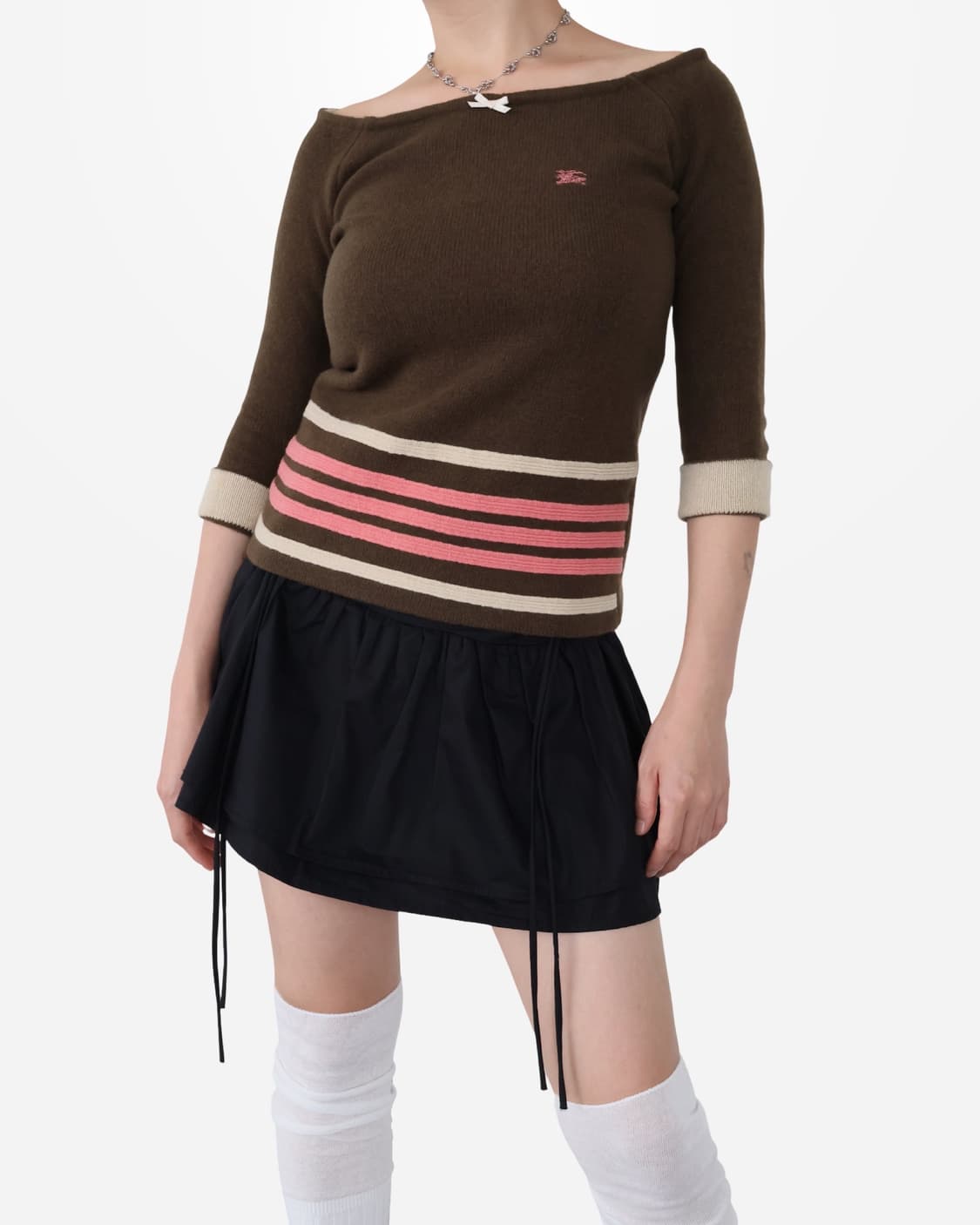 Burberry London Blue Label Wool Knit Top 상품이미지5
