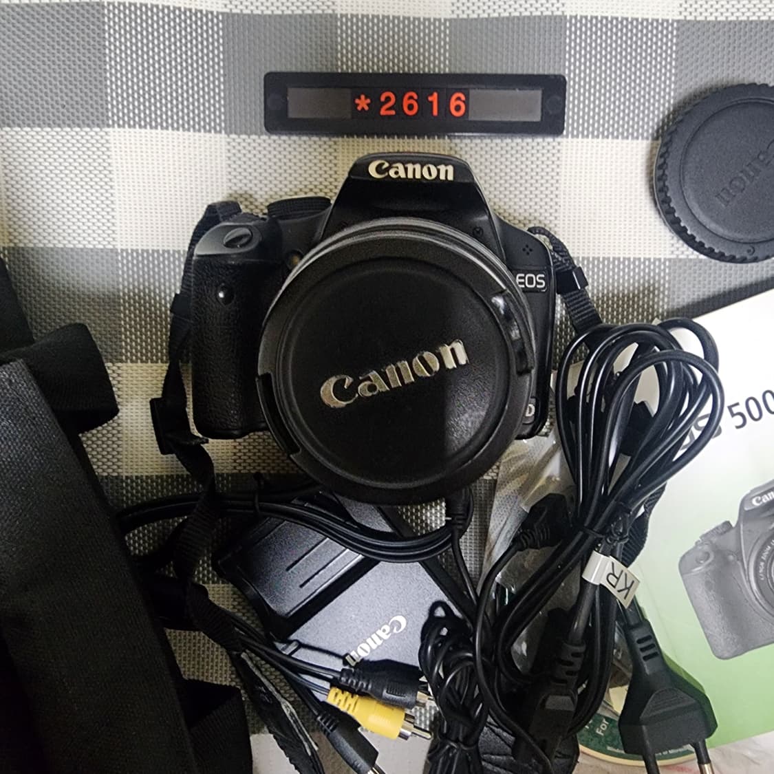 캐논 EOS 500D 디지털카메라 가방 세트 상품이미지7