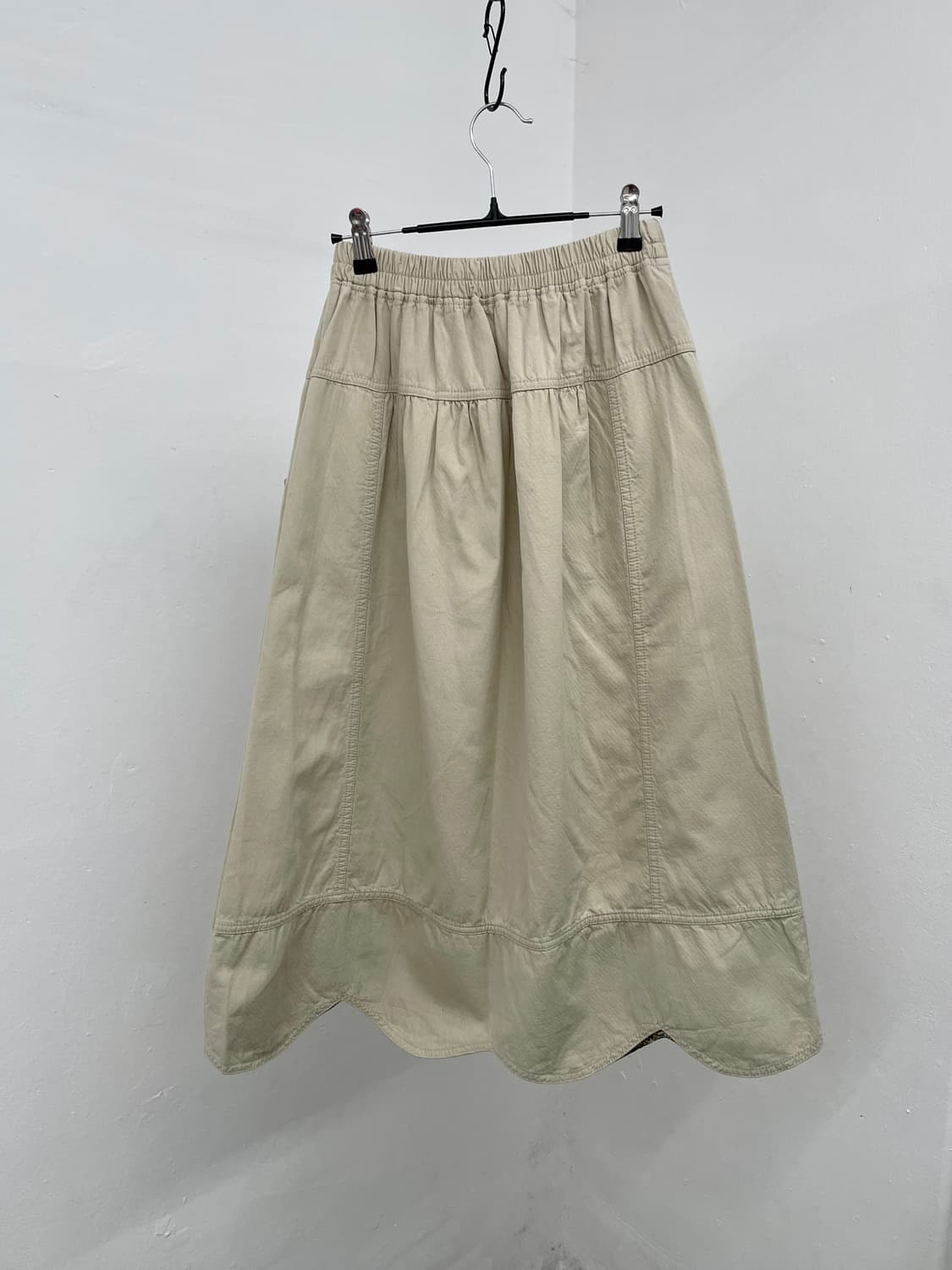 베이지 모리 자수 포켓 스커트 상품이미지9